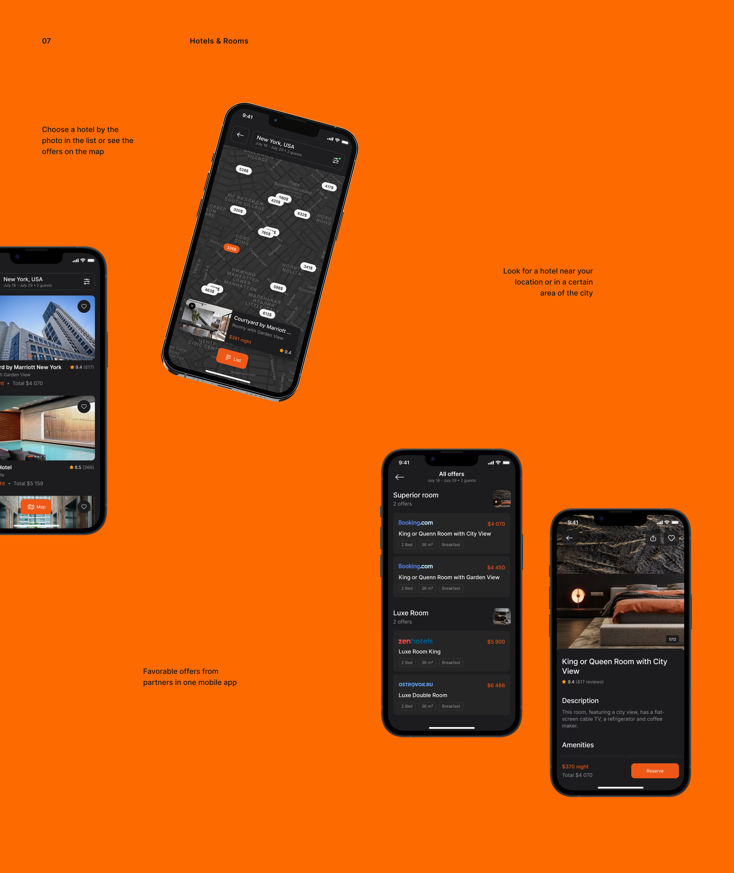 HotelSearch - Mobile App — Изображение №8 — Интерфейсы на Dprofile