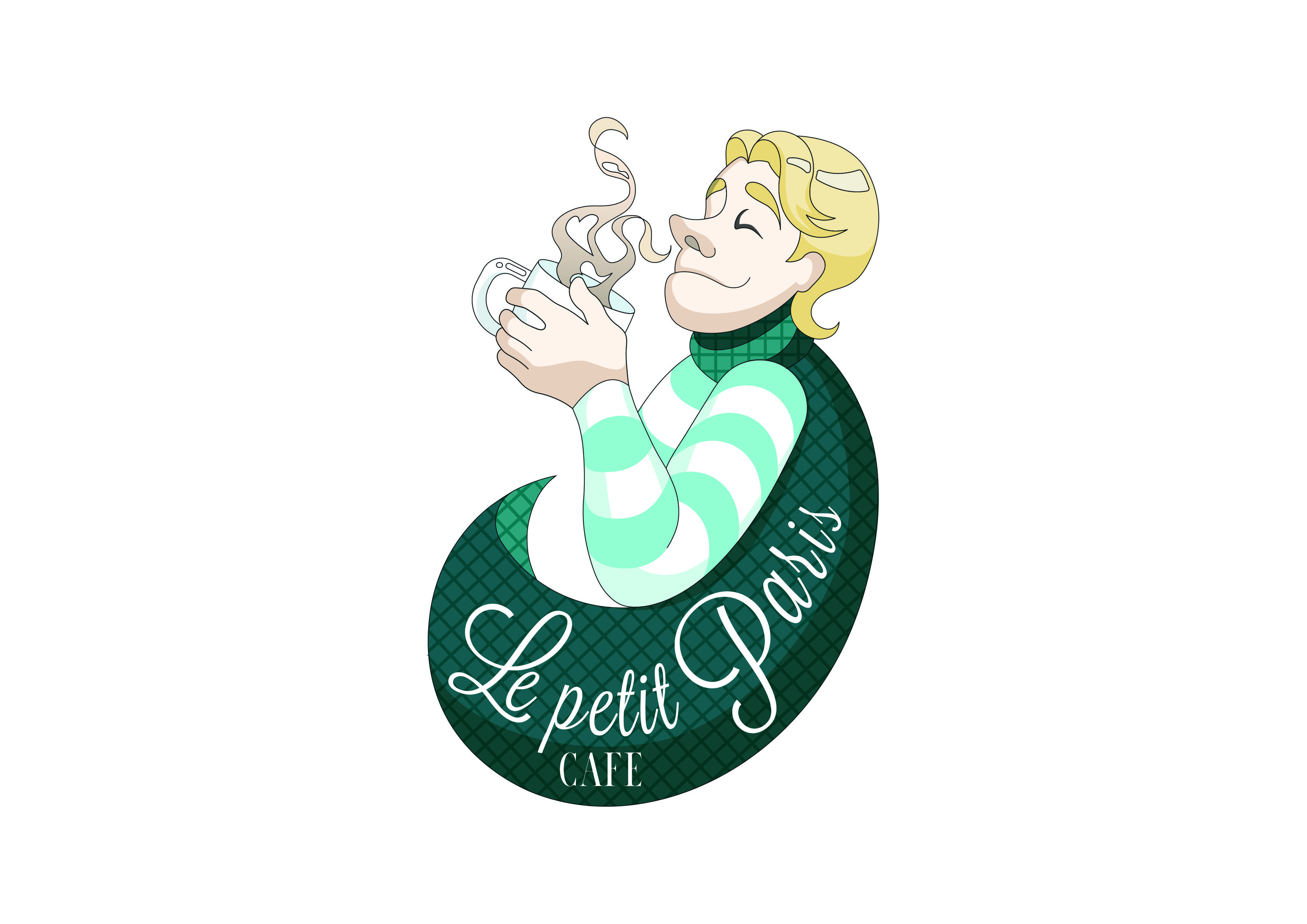 Логотип кофейни "Le petit Paris" — Изображение №1 — Брендинг на Dprofile