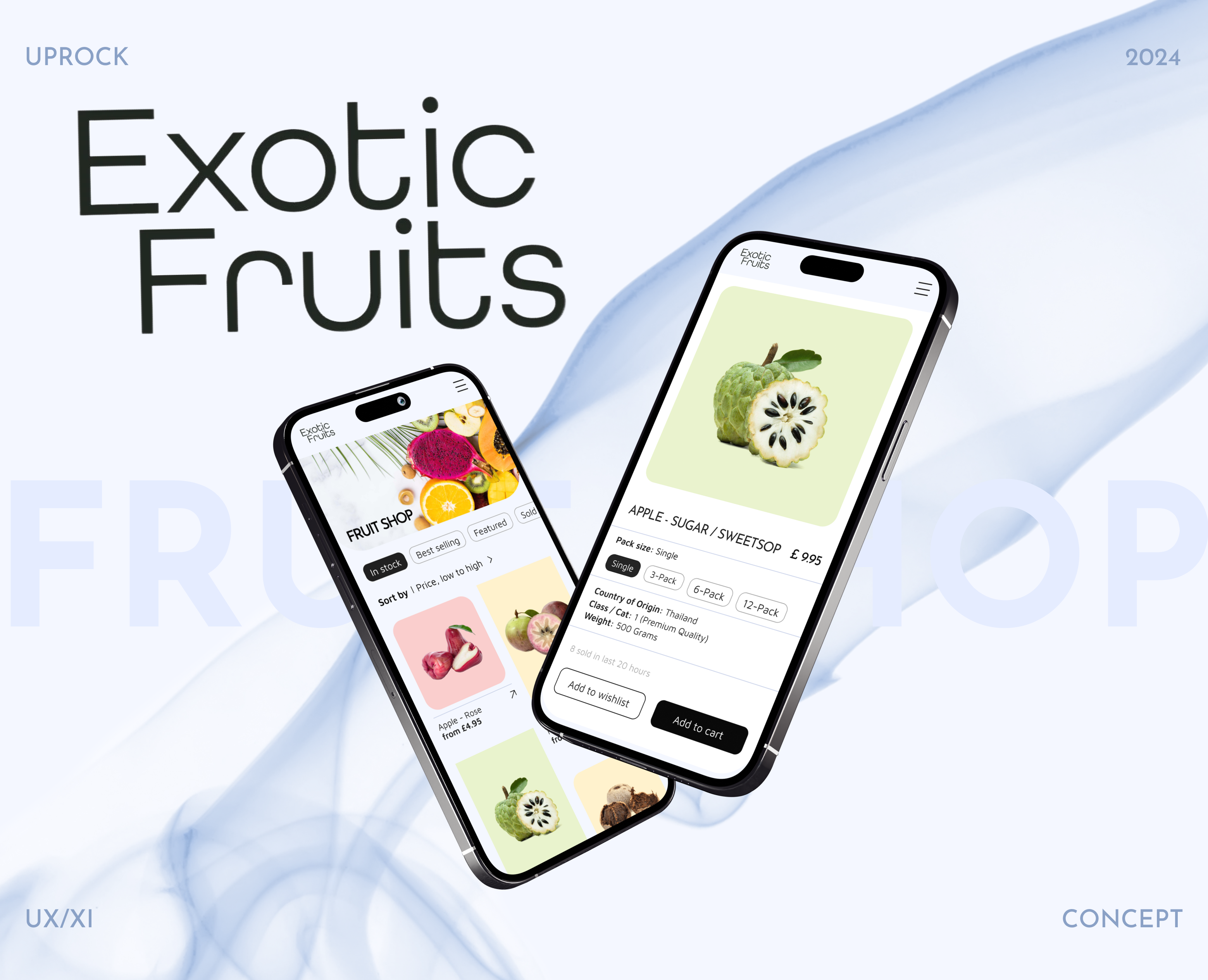 Exotic fruits — Интерфейсы на Dprofile