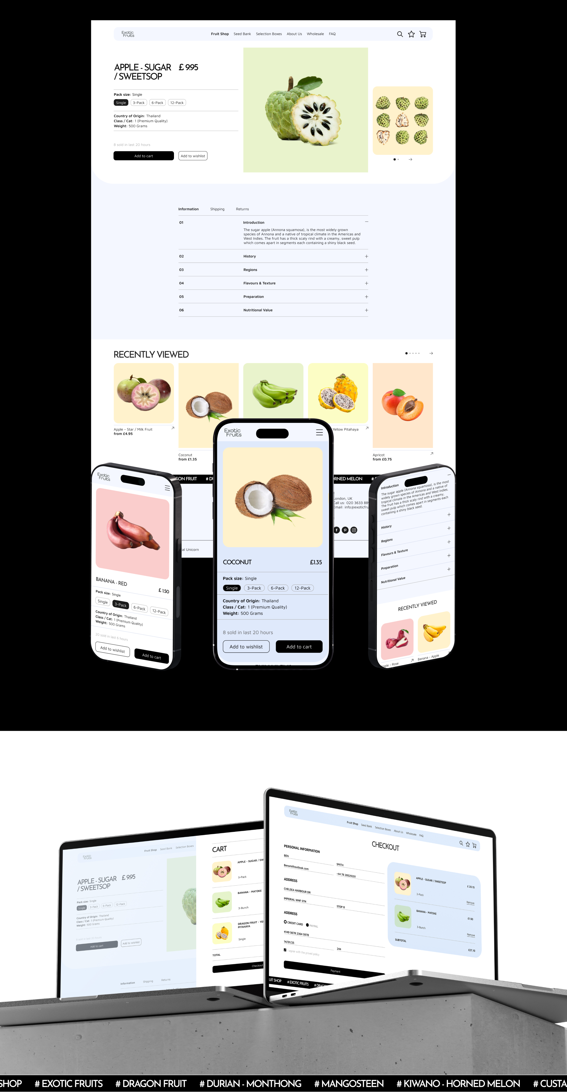 Exotic fruits — Изображение №5 — Интерфейсы на Dprofile
