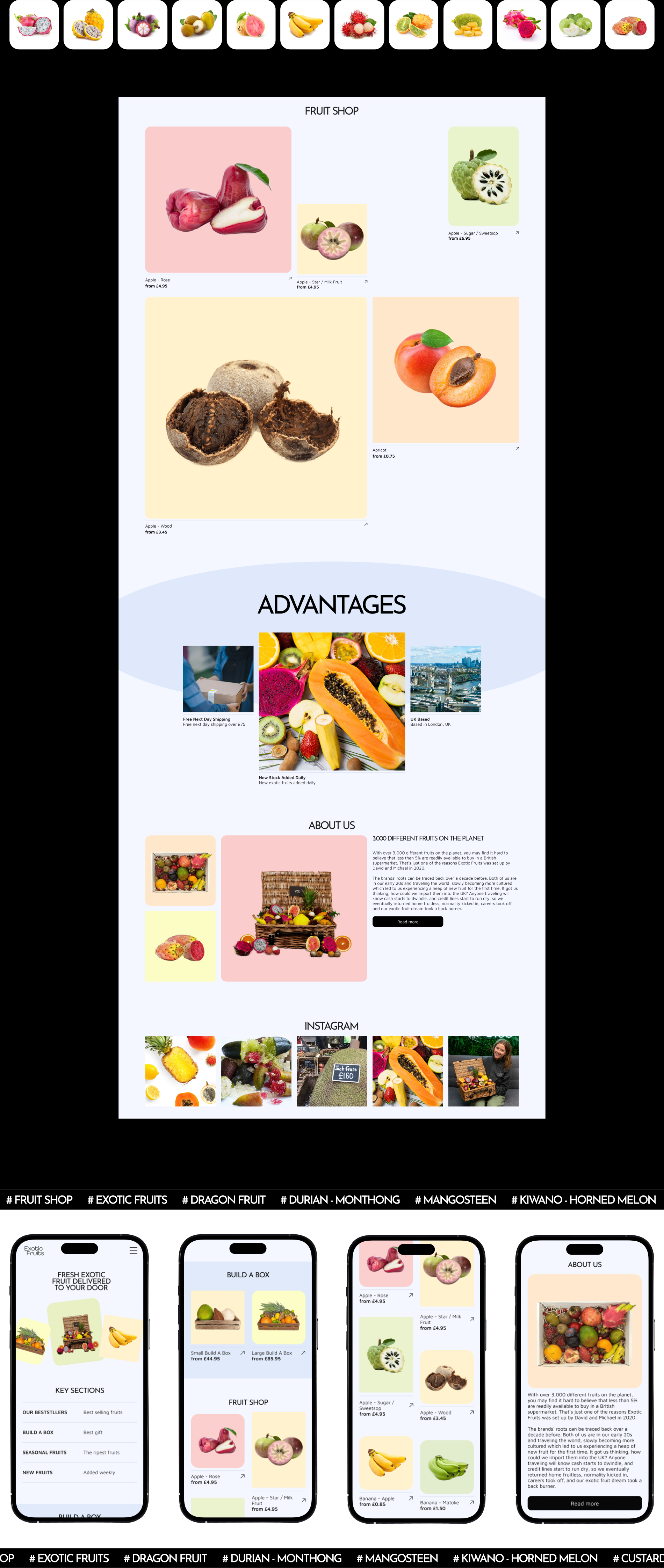 Exotic fruits — Изображение №2 — Интерфейсы на Dprofile
