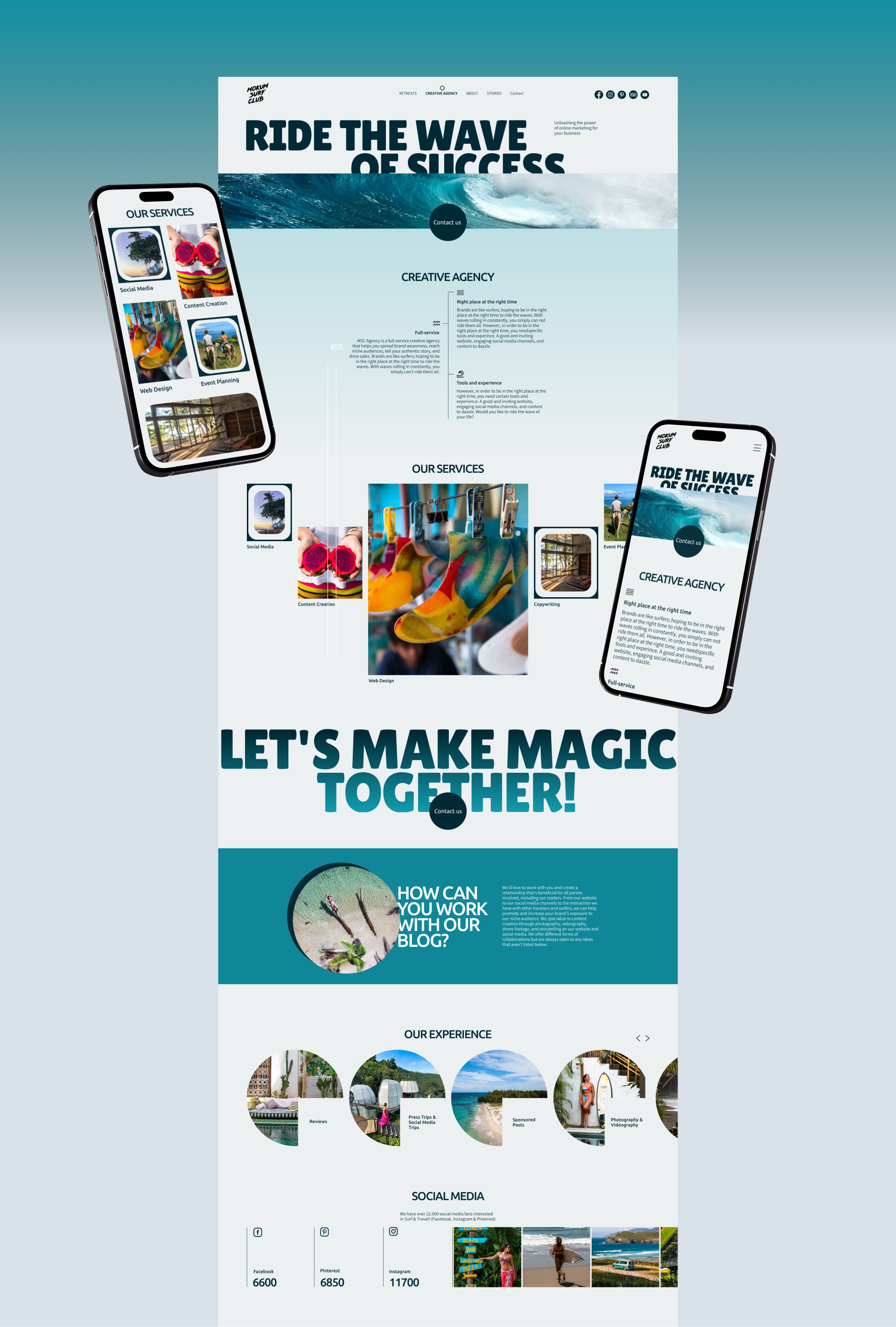 Mokum Surf Club — Изображение №5 — Интерфейсы на Dprofile