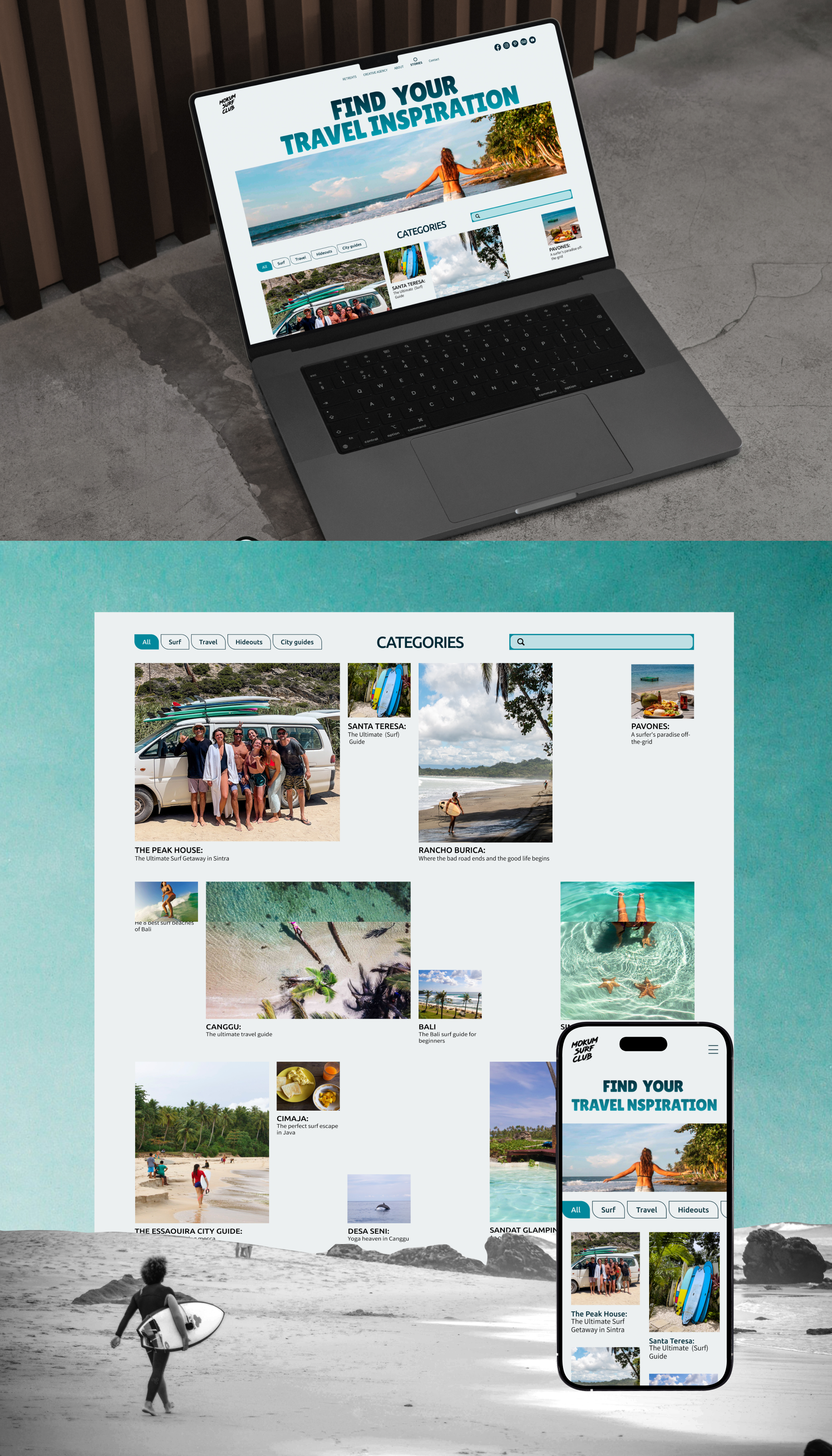 Mokum Surf Club — Изображение №6 — Интерфейсы на Dprofile