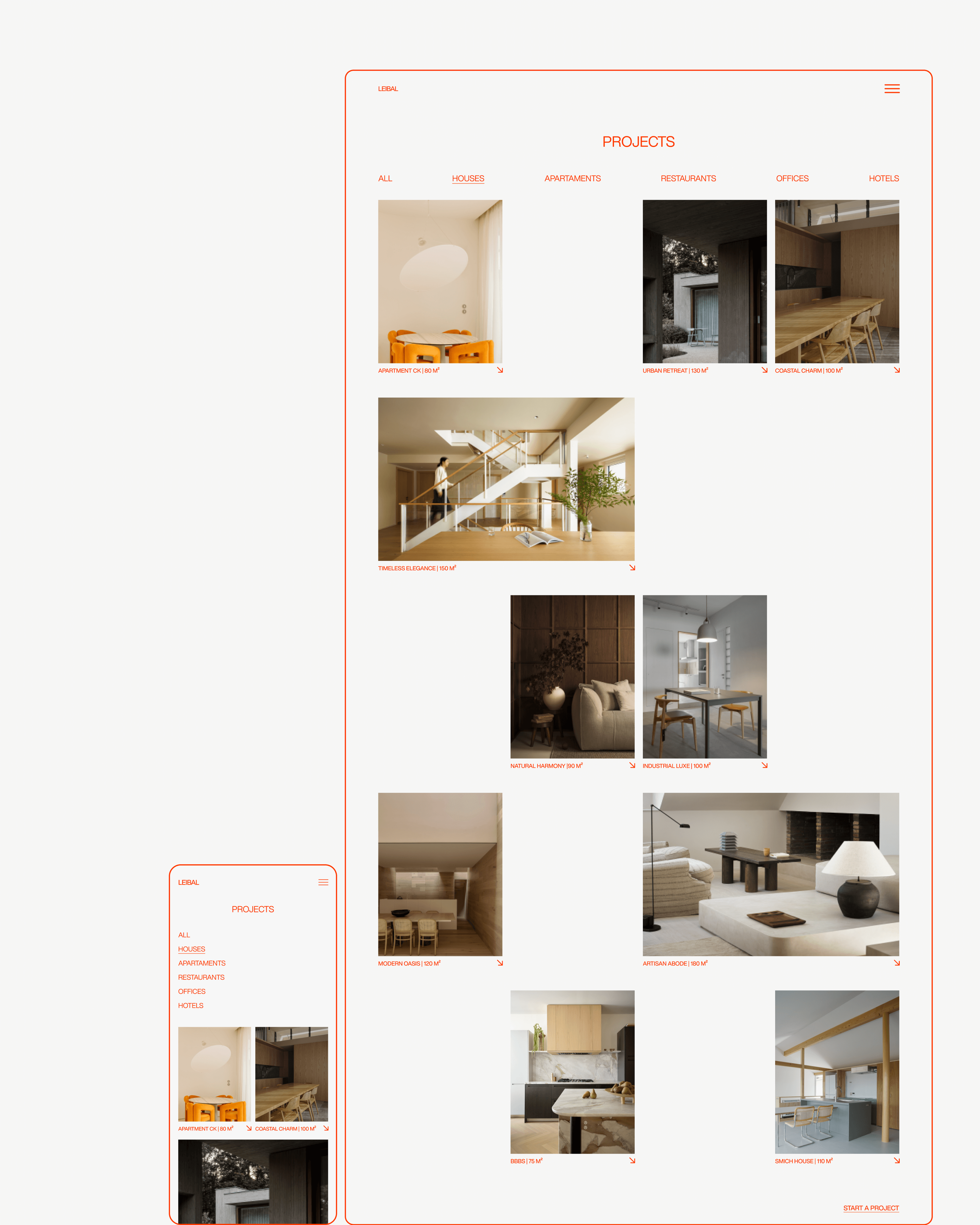 LEIBAL | Interior design studio — Изображение №17 — Интерфейсы на Dprofile