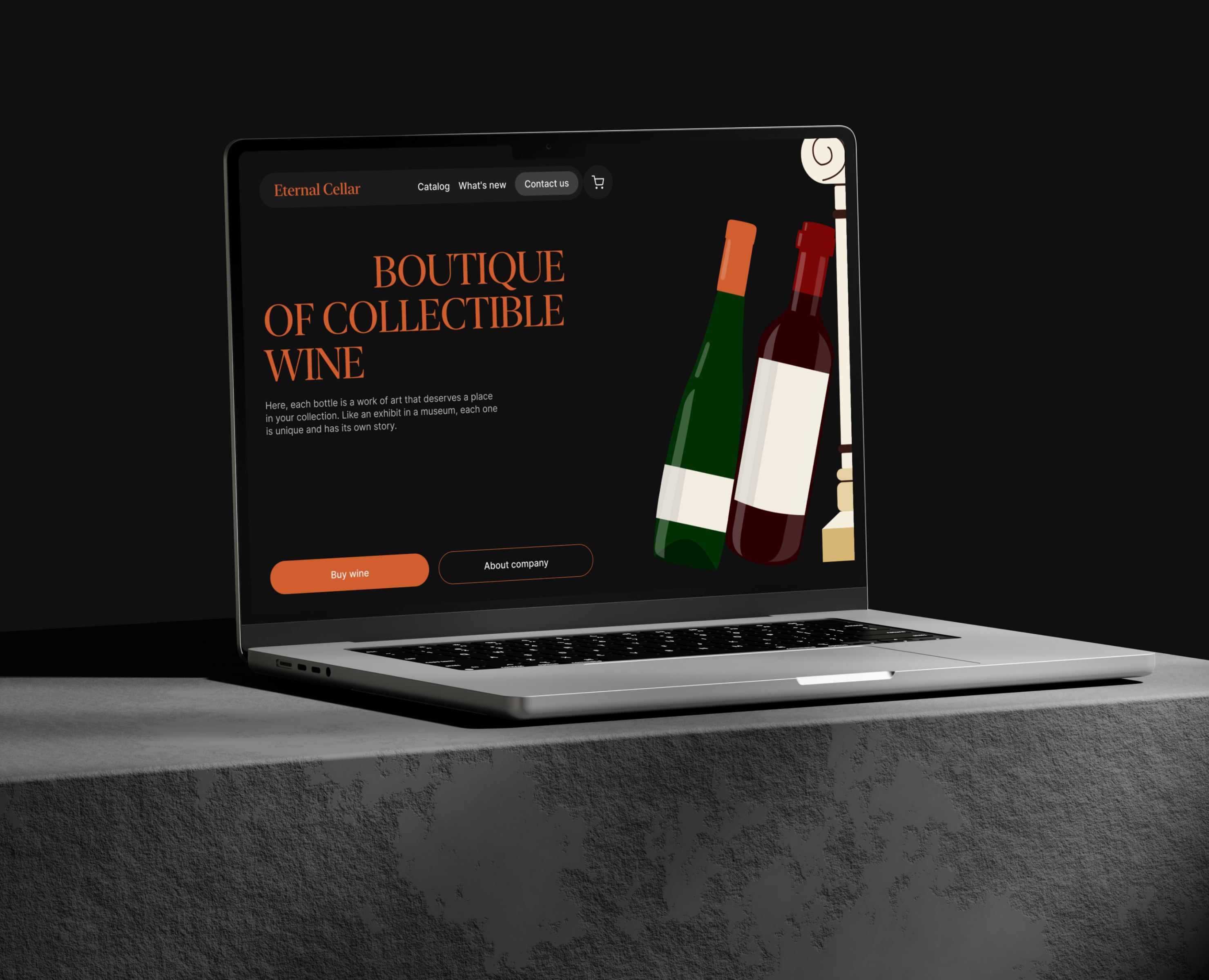 ETERNAL CELLAR STORE — Интерфейсы на Dprofile