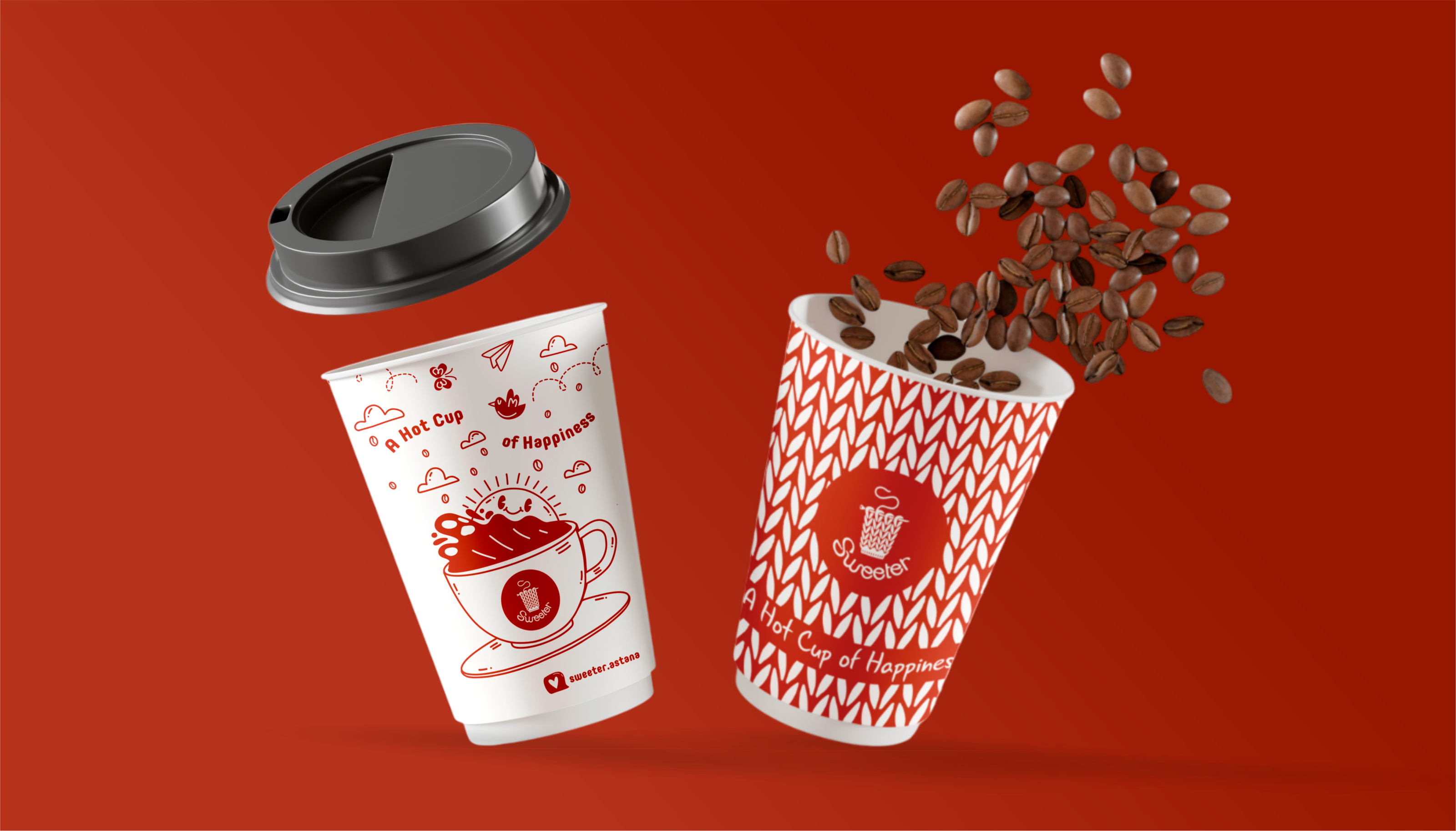 Кофейня Sweeter|BRANDING — Изображение №4 — Брендинг на Dprofile