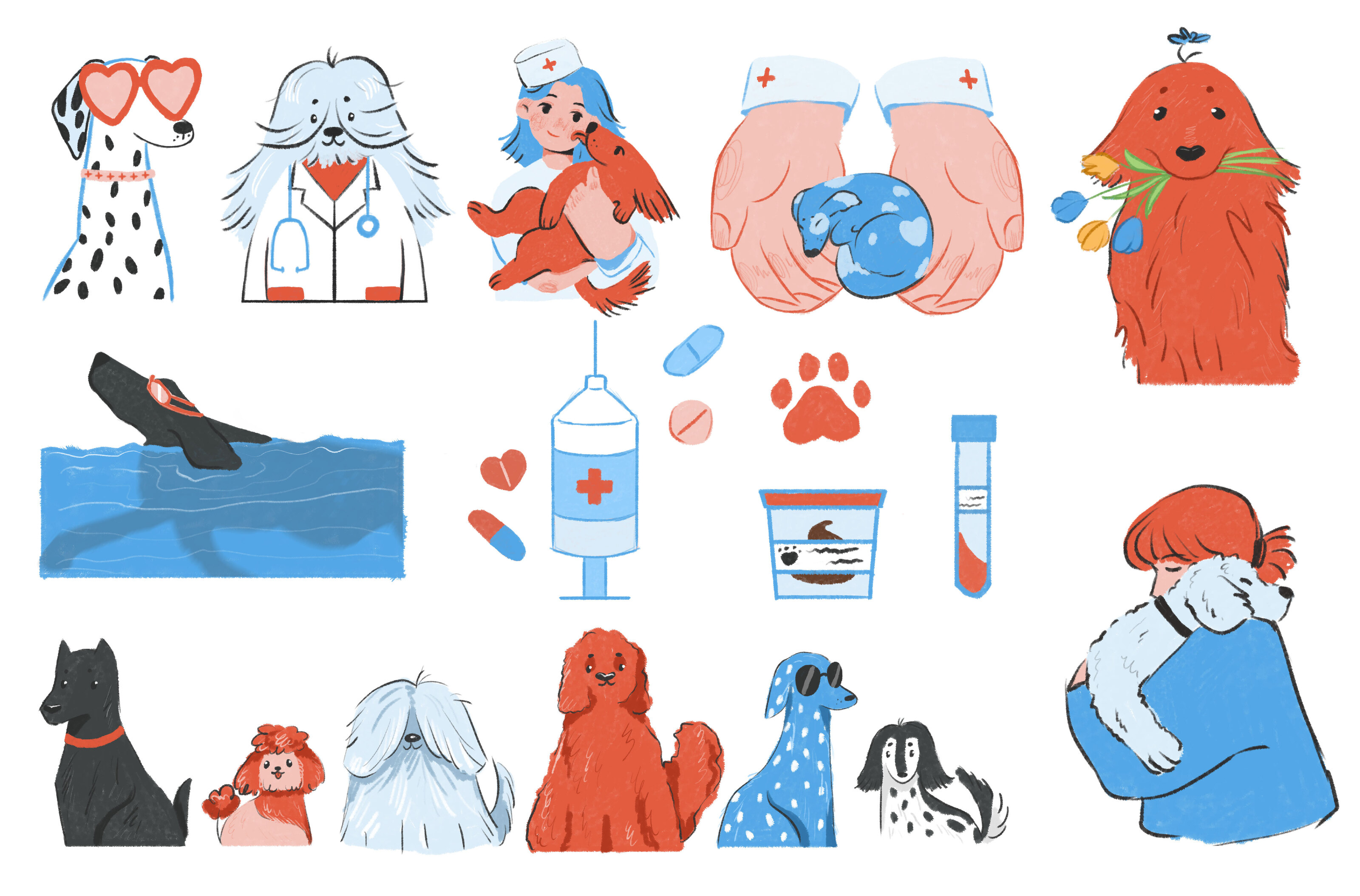 DoggyDoc — Изображение №2 — Брендинг, Иллюстрация на Dprofile