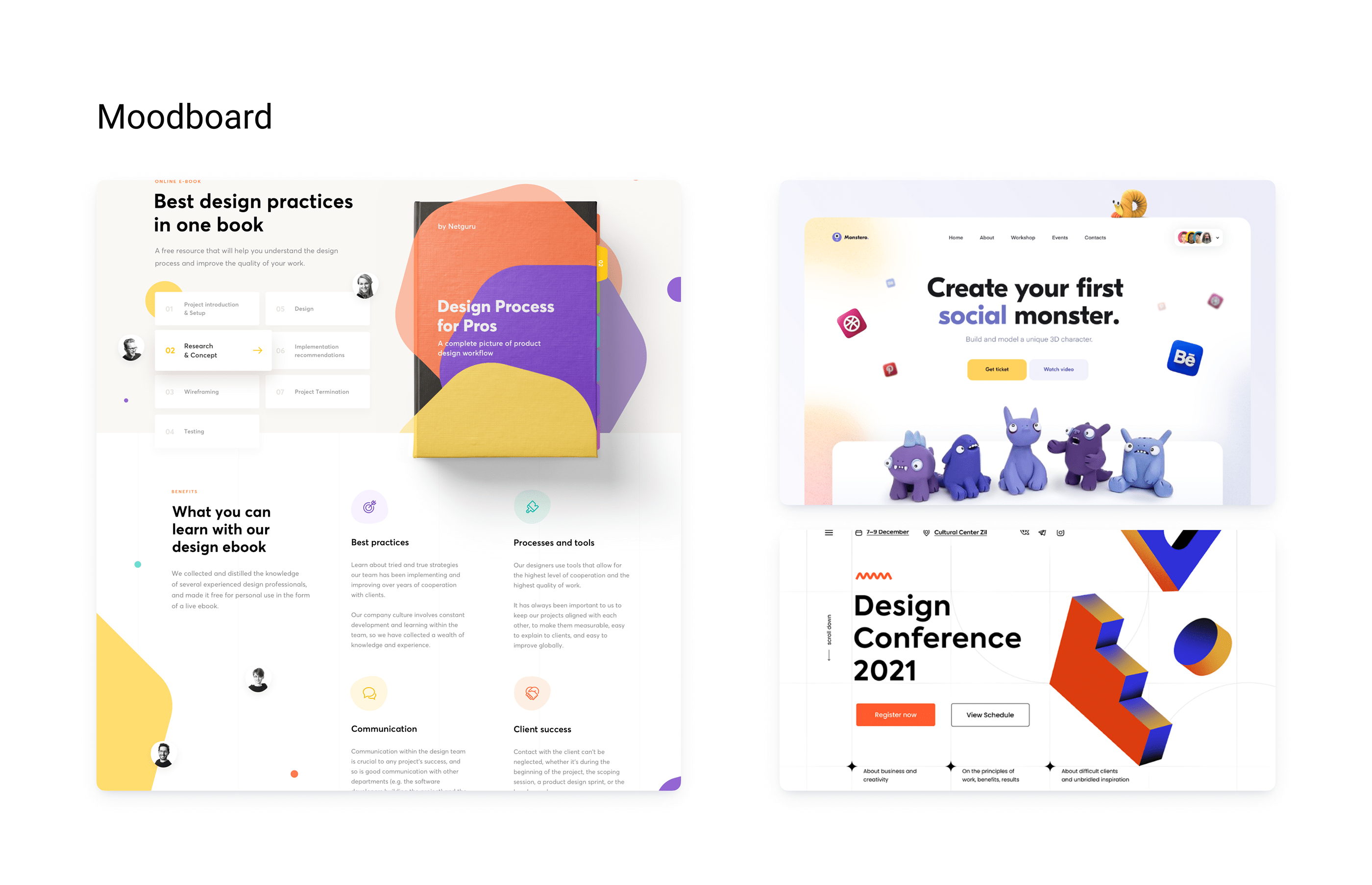 Design Conference 2022 | Landing Page — Изображение №4 — Интерфейсы на Dprofile