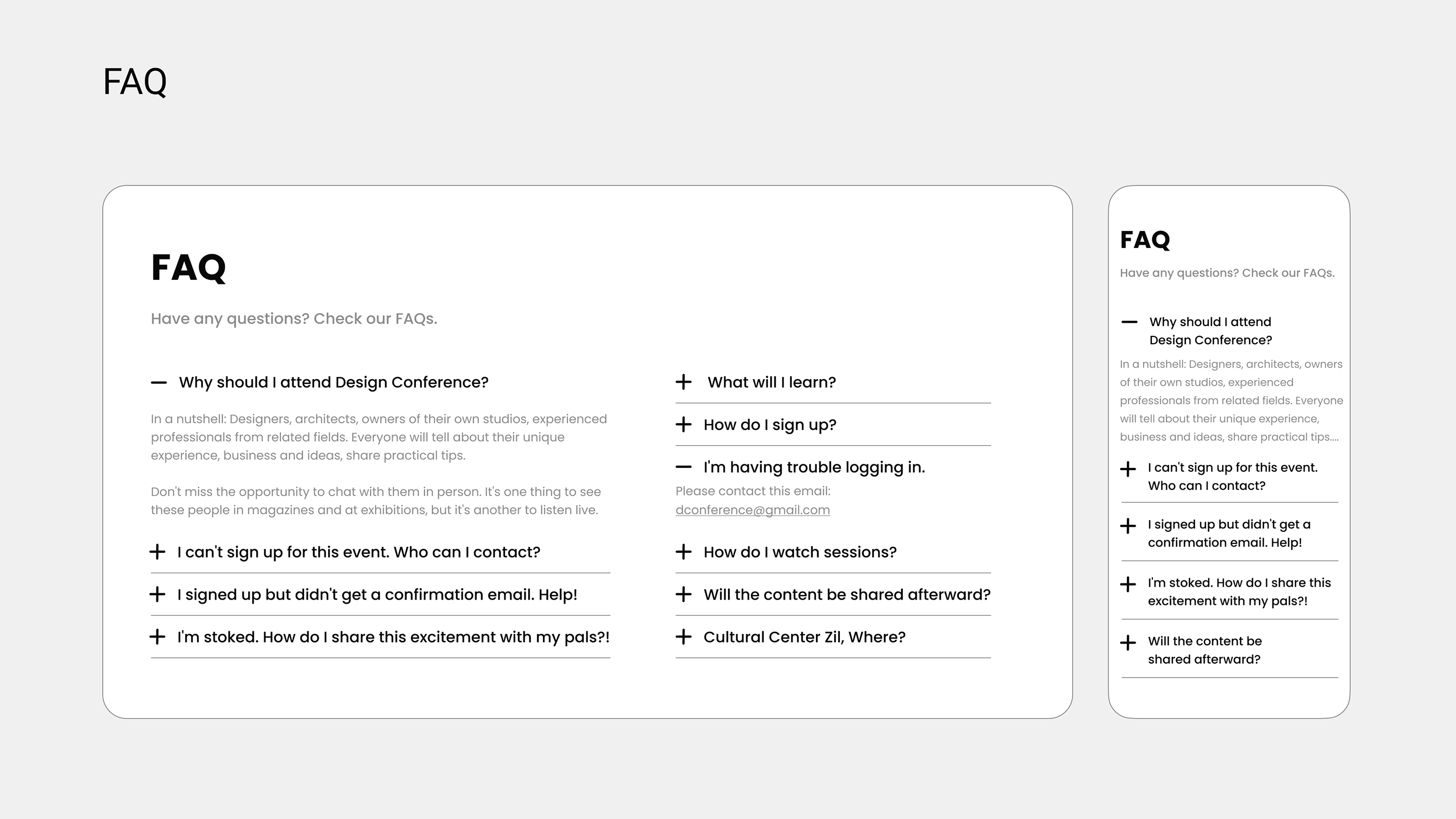 Design Conference 2022 | Landing Page — Изображение №9 — Интерфейсы на Dprofile