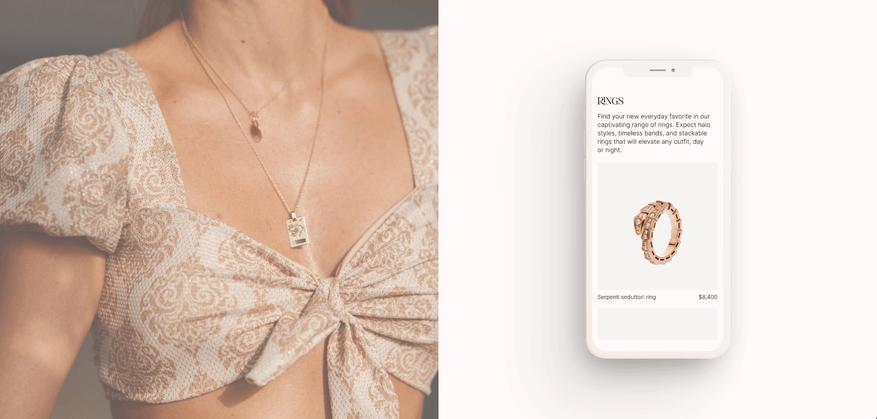 Golden Fleece | Jewelry Boutique — Изображение №6 — Интерфейсы, Анимация на Dprofile