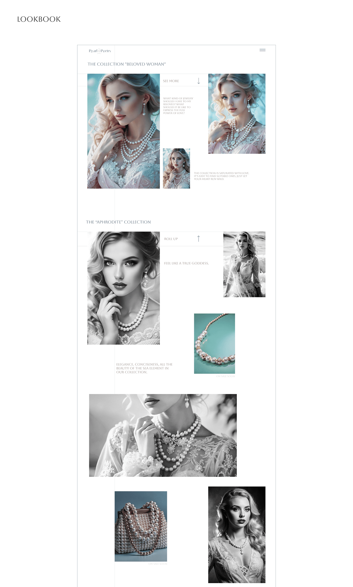 Web design for jewelry brand — Изображение №9 — Интерфейсы, Брендинг на Dprofile