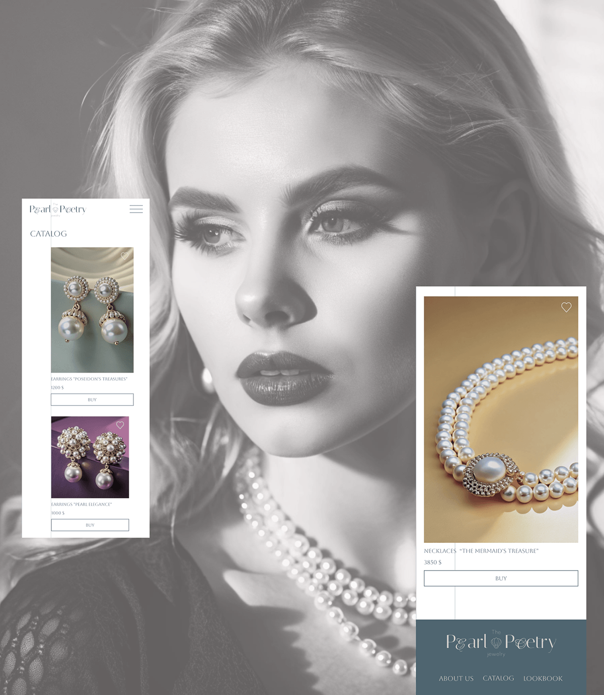 Web design for jewelry brand — Изображение №11 — Интерфейсы, Брендинг на Dprofile