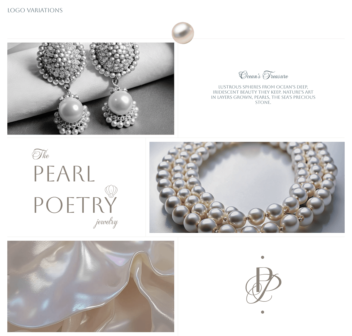 Pearl Poetry jewelry brand — Изображение №2 — Брендинг на Dprofile