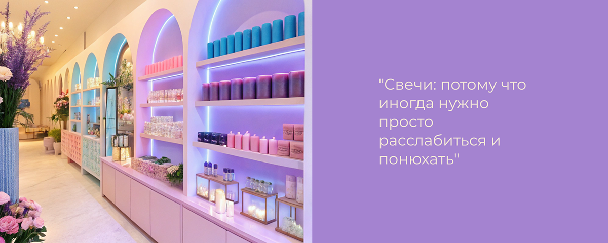 Свечи Luminescence — Изображение №13 — Интерфейсы, Брендинг на Dprofile