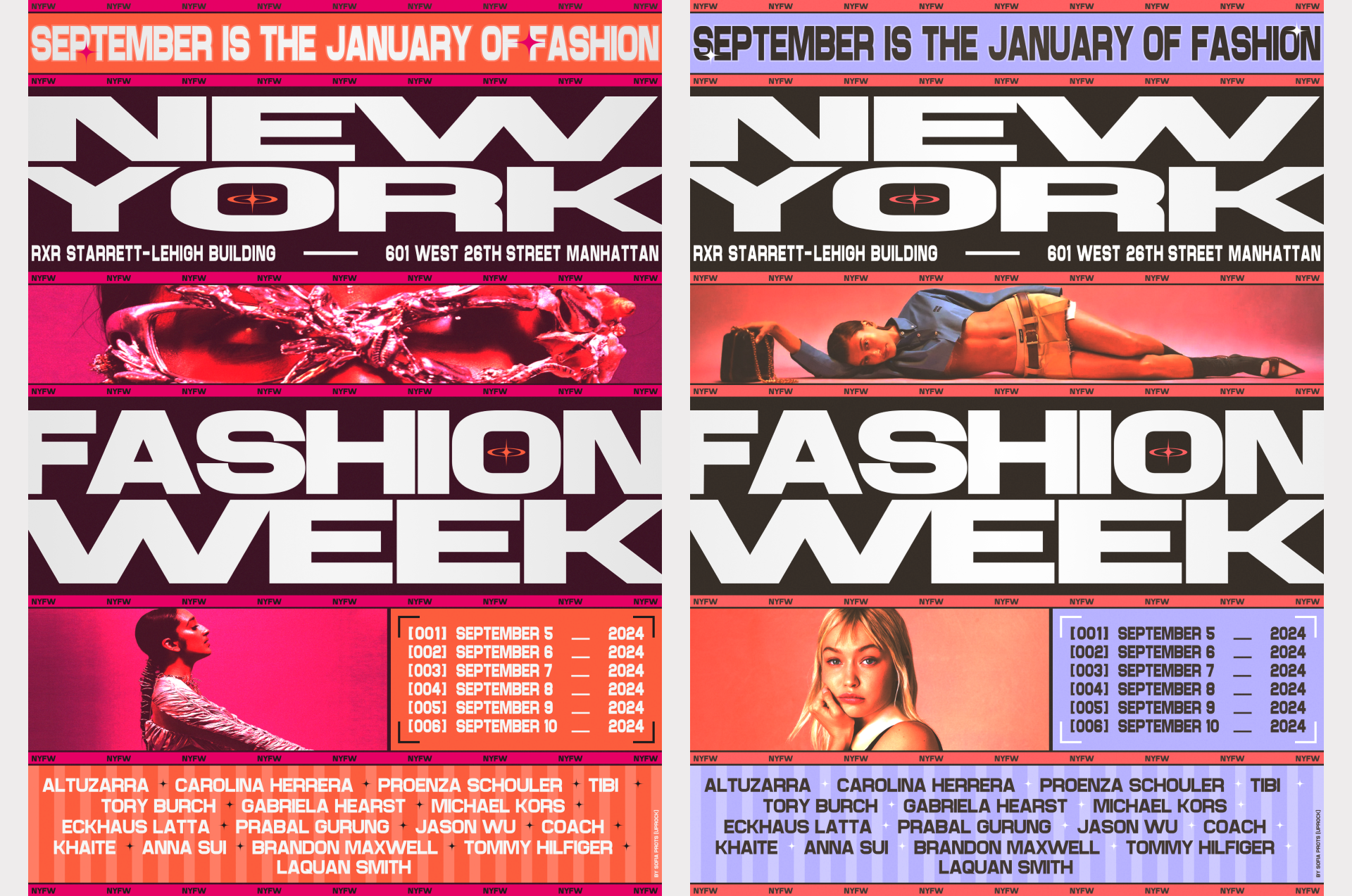 Poster Collection | New York Fashion Week | NYFW — Изображение №7 — Графика на Dprofile