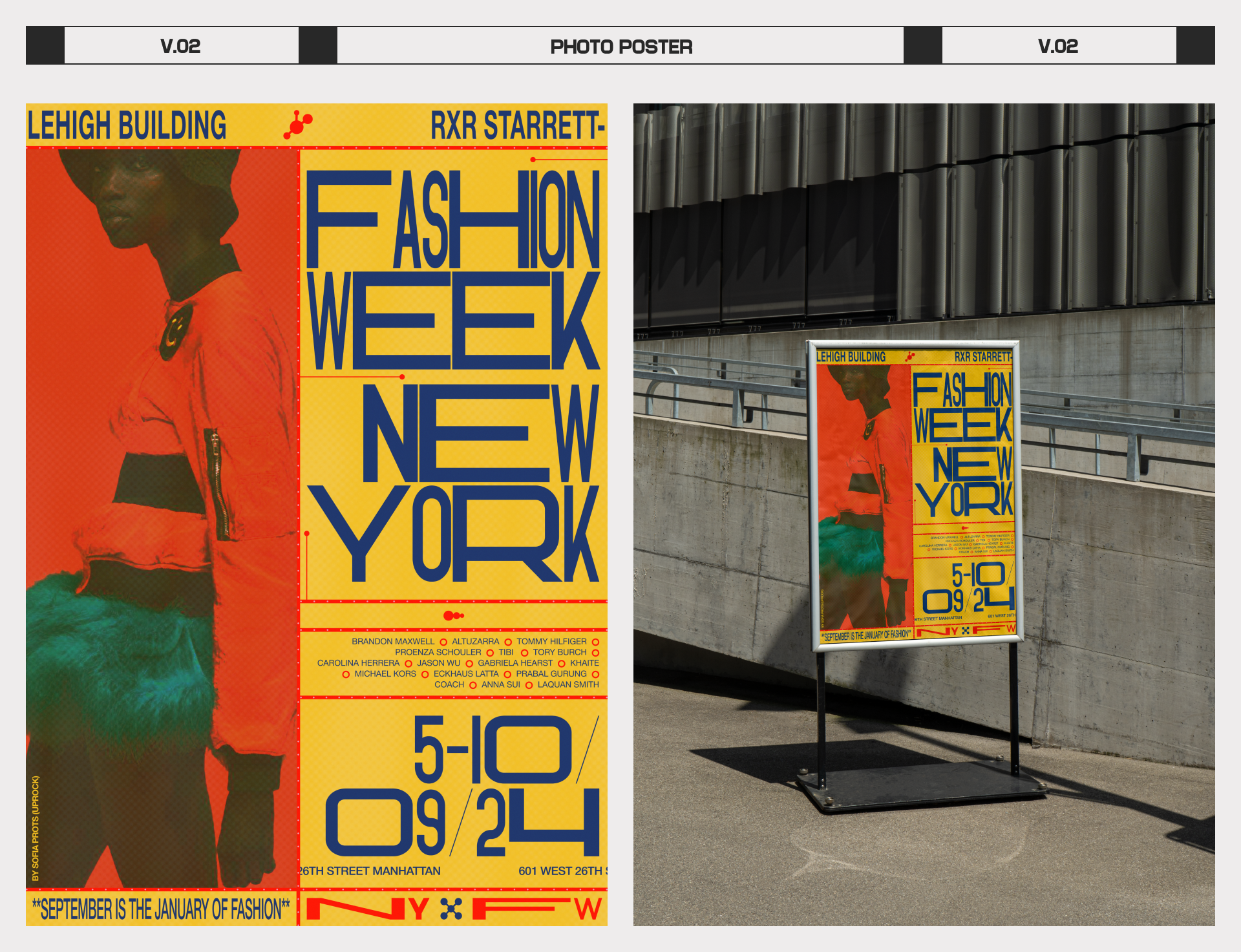 Poster Collection | New York Fashion Week | NYFW — Изображение №3 — Графика на Dprofile