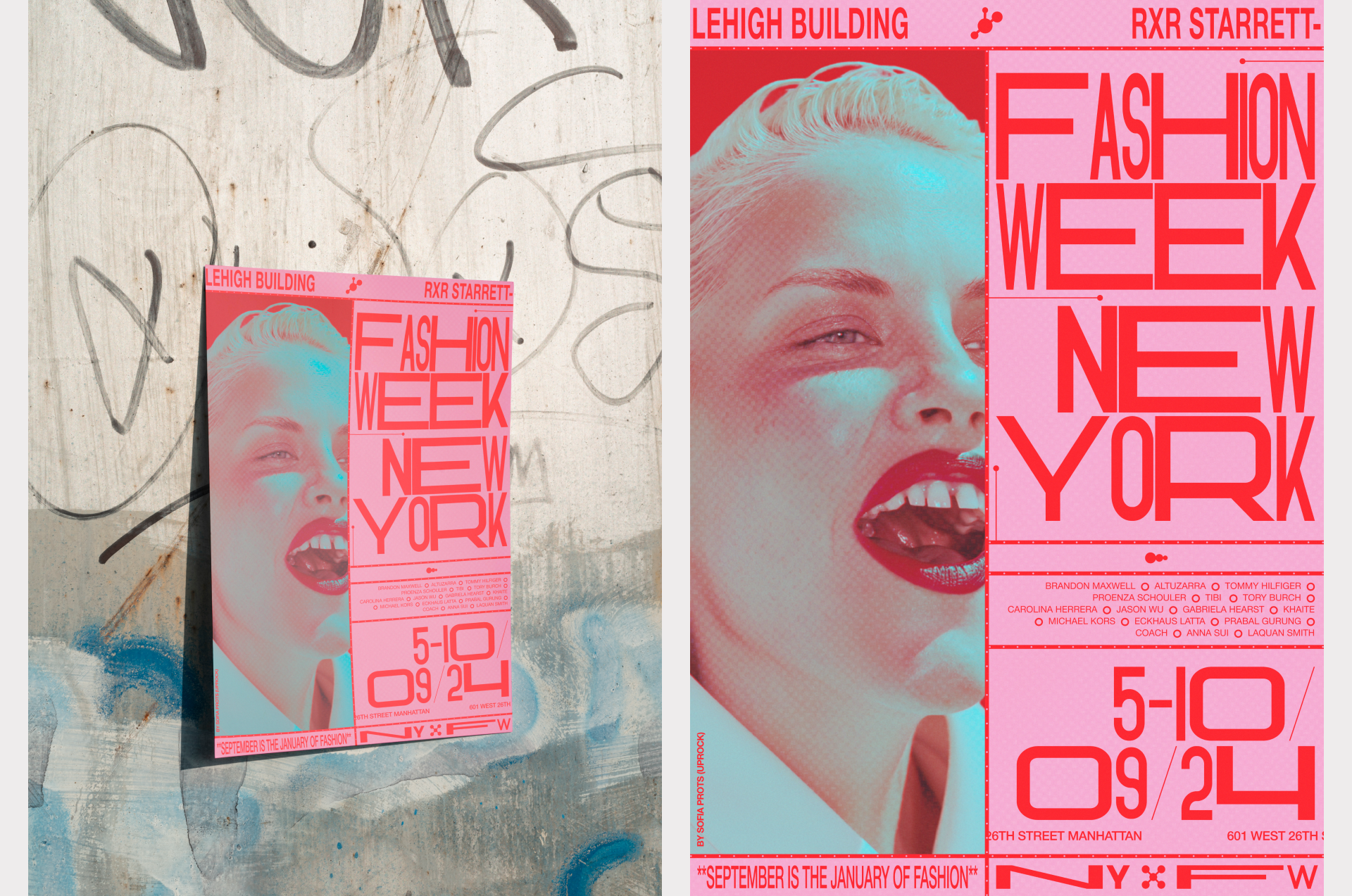 Poster Collection | New York Fashion Week | NYFW — Изображение №4 — Графика на Dprofile