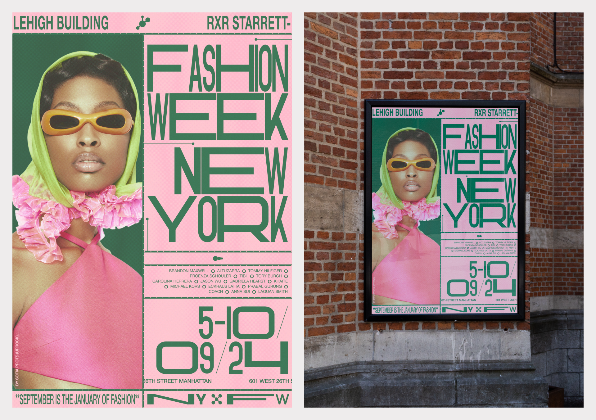 Poster Collection | New York Fashion Week | NYFW — Изображение №5 — Графика на Dprofile