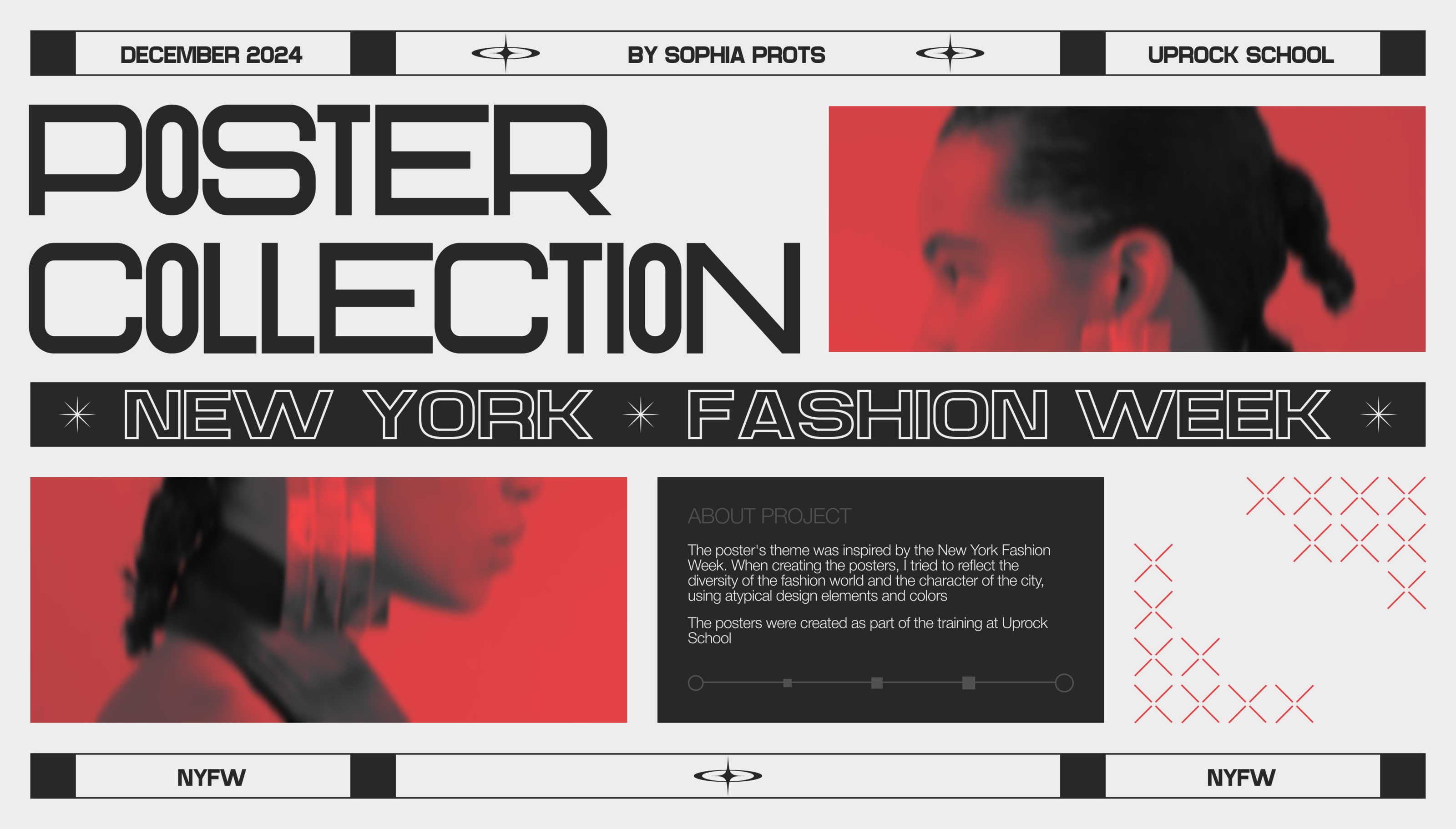 Poster Collection | New York Fashion Week | NYFW — Изображение №1 — Графика на Dprofile