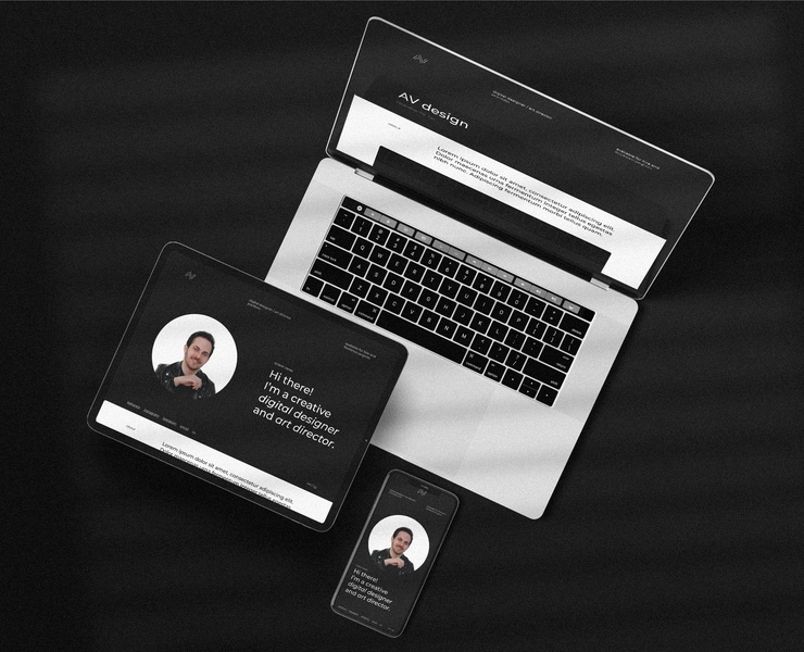 Artem Veres | branding & website — Интерфейсы, Брендинг, Графика на Dprofile