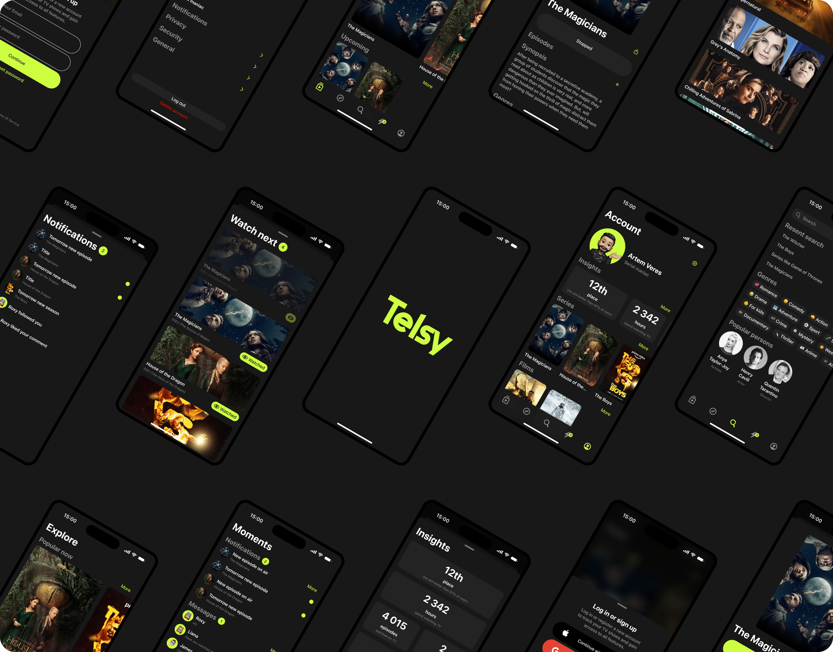 Telsy | branding & ui design — Изображение №1 — Интерфейсы, Брендинг, Графика на Dprofile