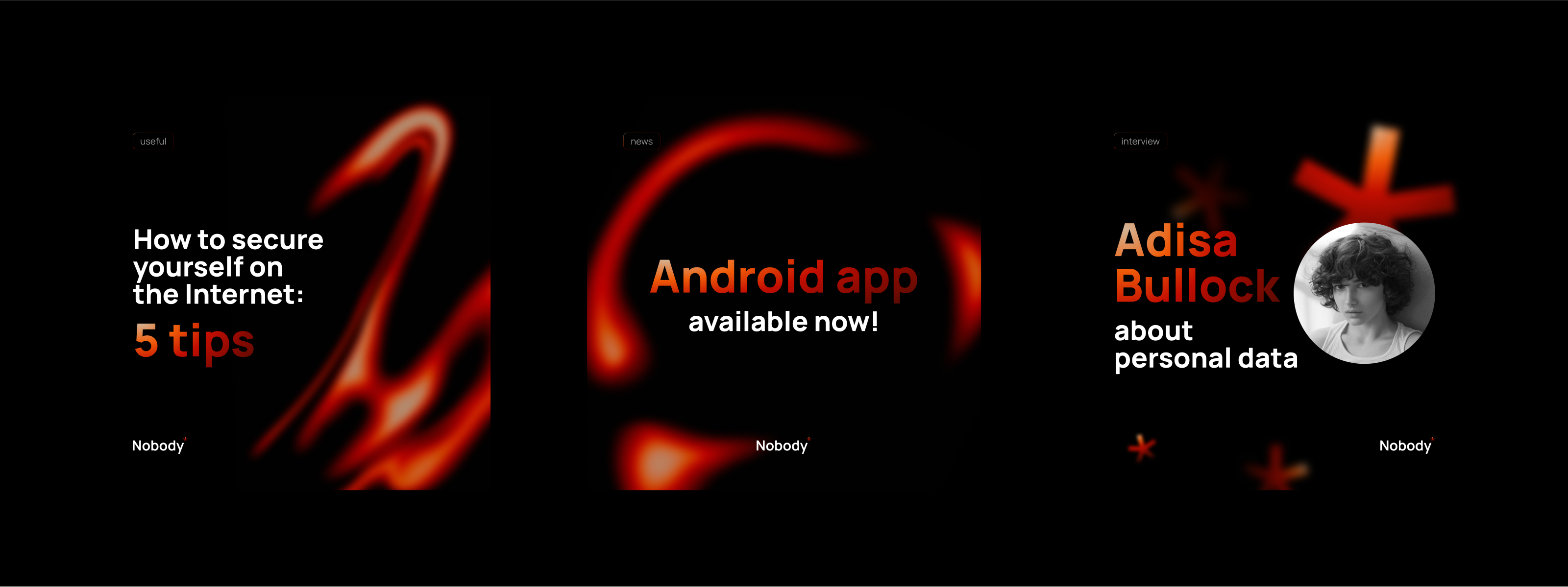 Nobody* | branding — Изображение №7 — Брендинг, Графика на Dprofile