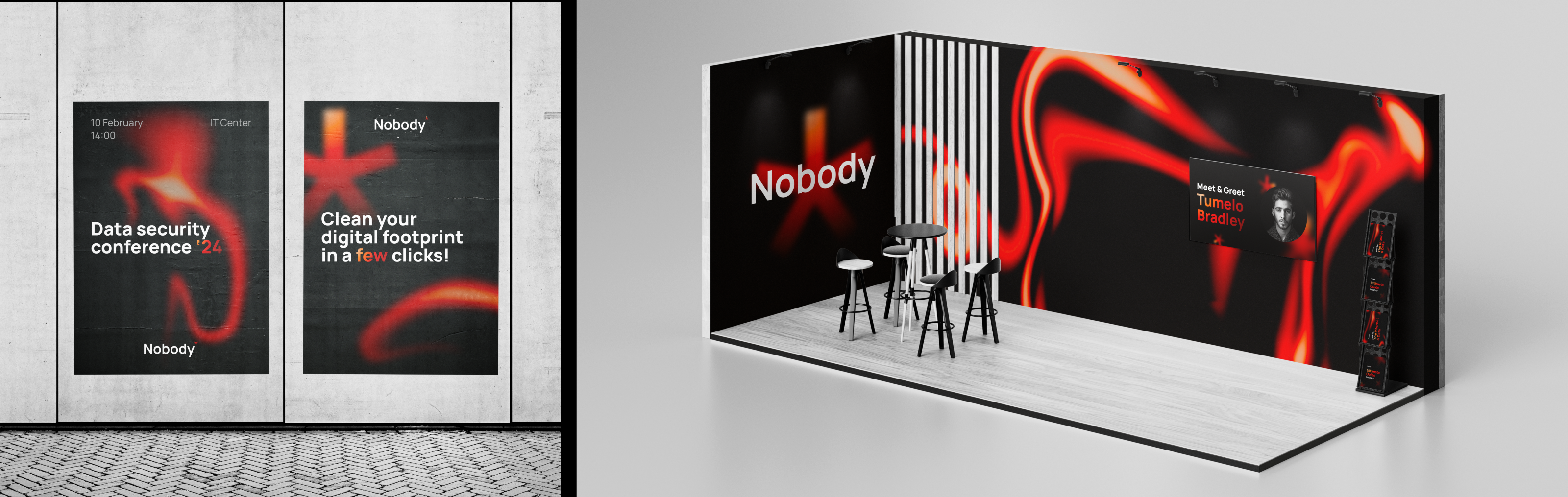 Nobody* | branding — Изображение №10 — Брендинг, Графика на Dprofile