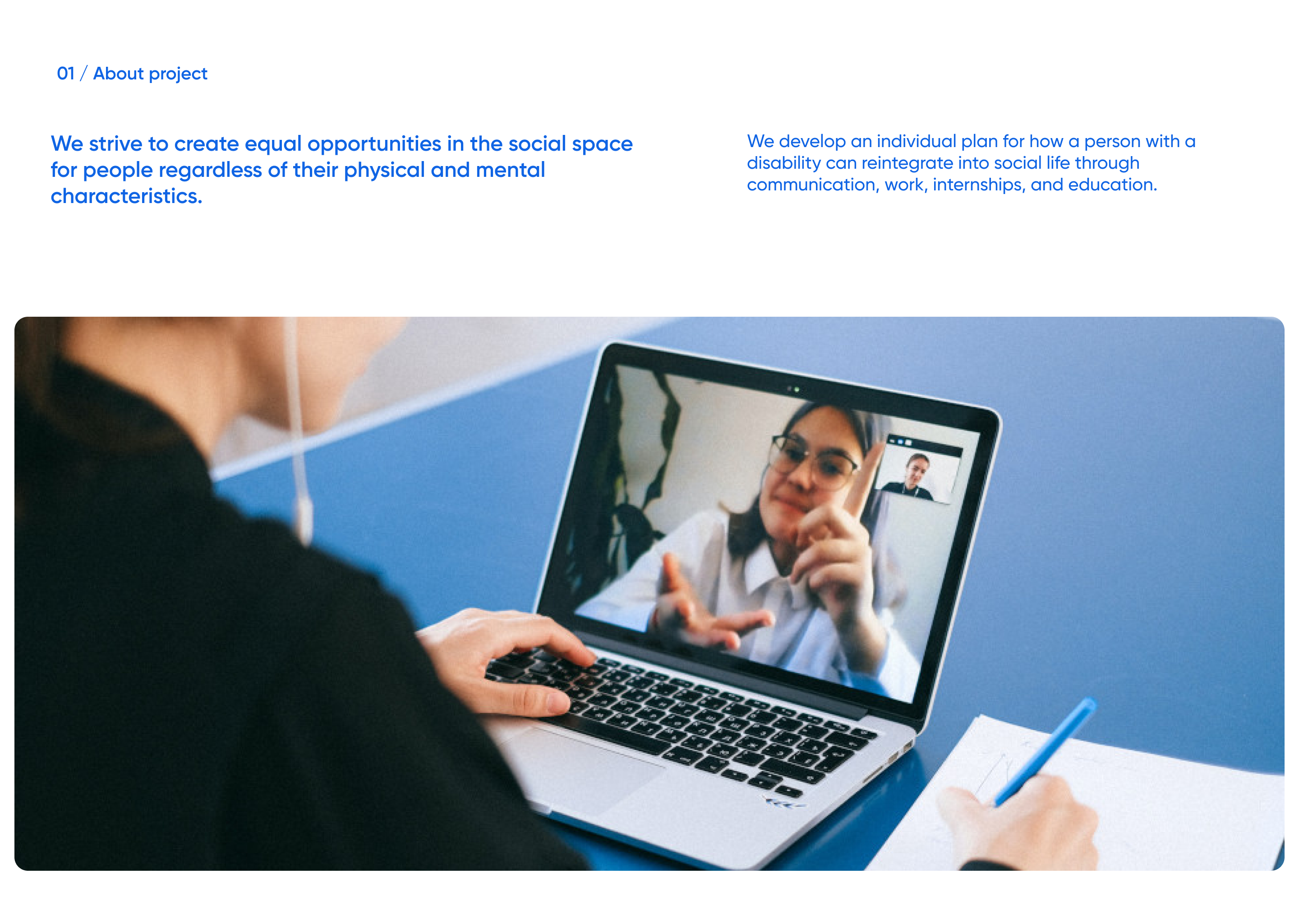 Социальный инклюзивный проект "Стимул Жить" — Изображение №2 — Интерфейсы на Dprofile