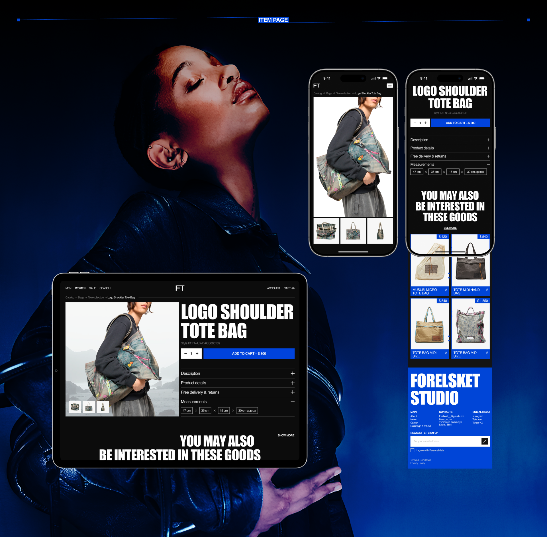 Forelsket | e-commerce — Изображение №10 — Интерфейсы, Графика на Dprofile