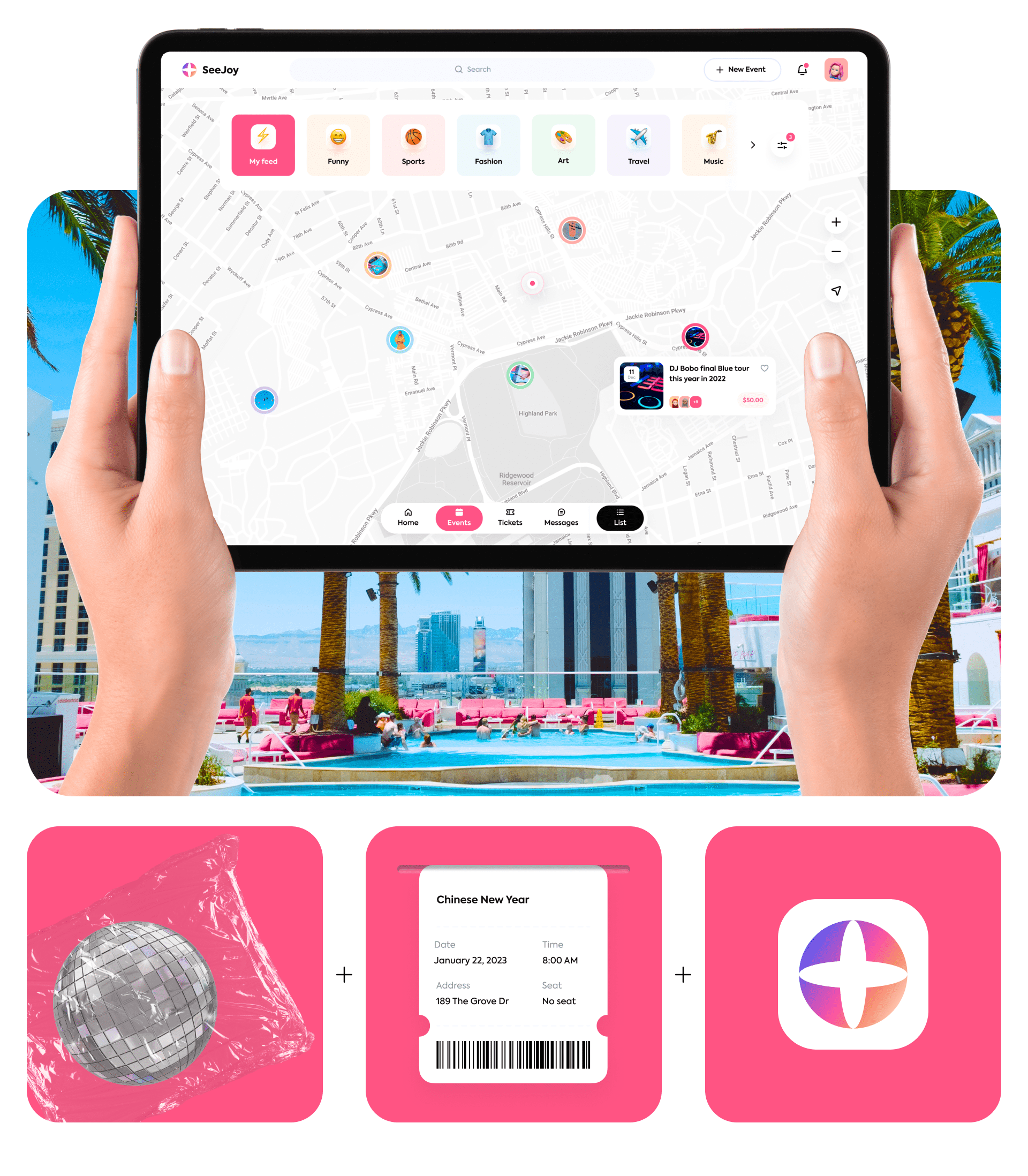 SeeJoy | Event finder — Изображение №13 — Интерфейсы, Брендинг на Dprofile