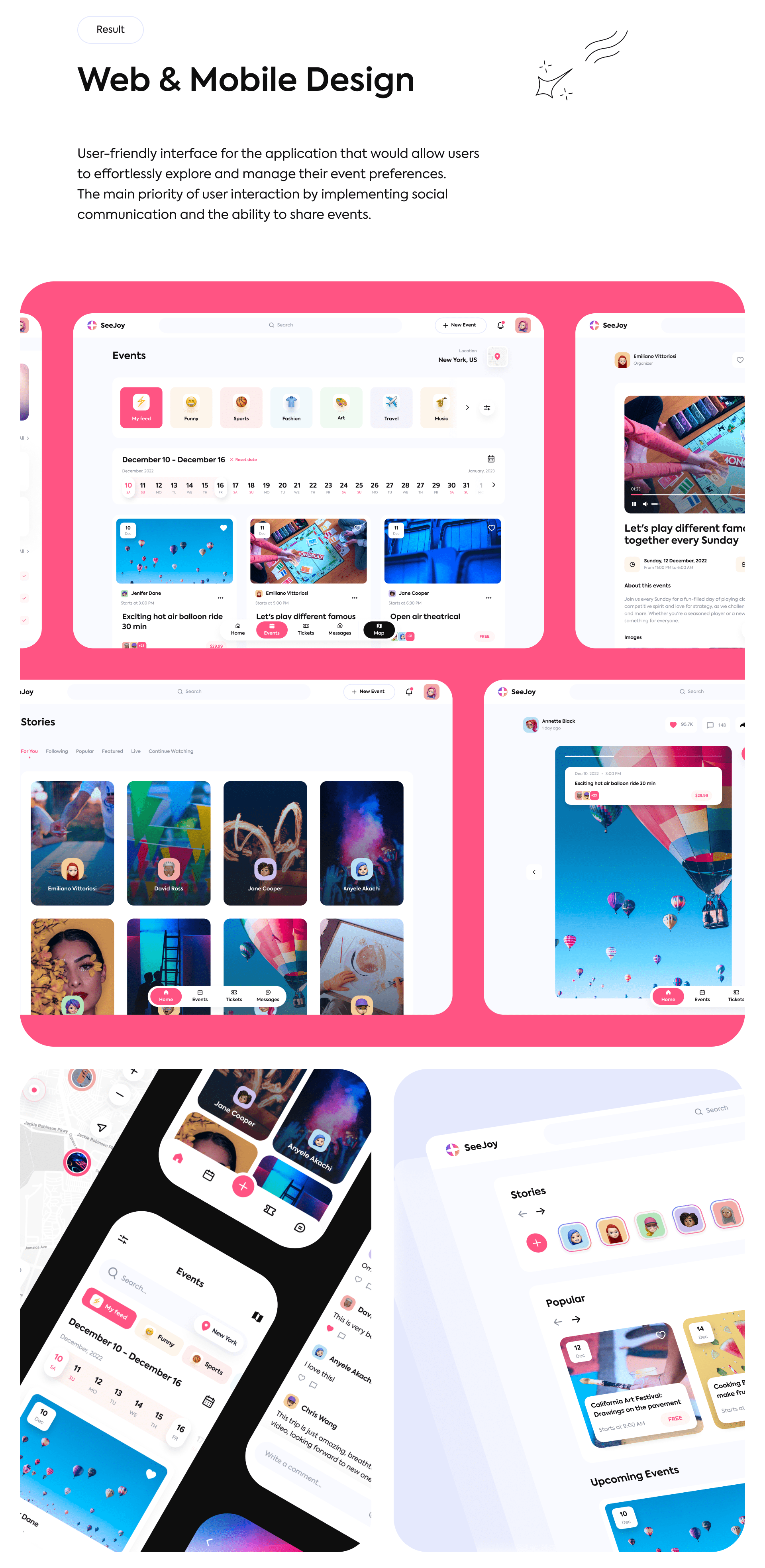 SeeJoy | Event finder — Изображение №11 — Интерфейсы, Брендинг на Dprofile