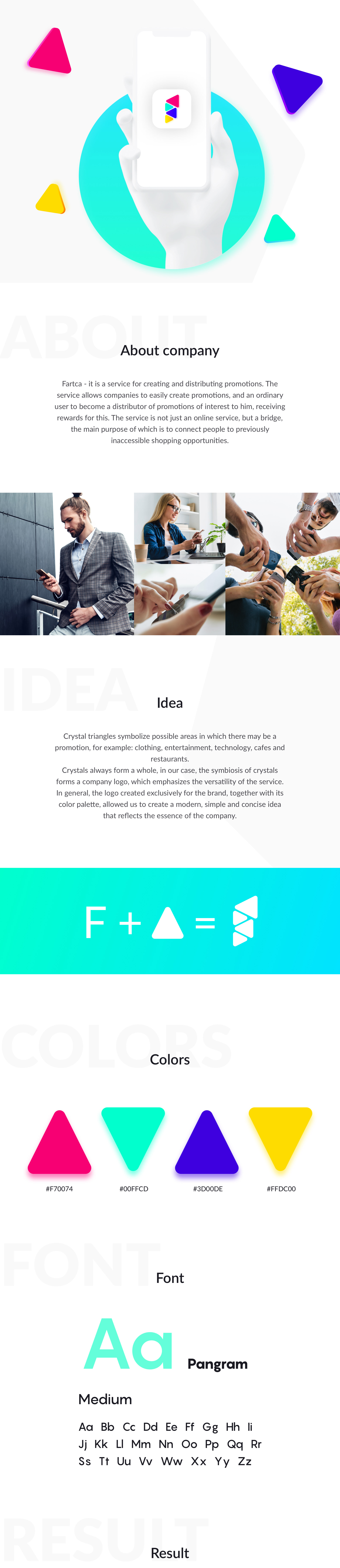 Fartca | Brand Identity | Logo App — Изображение №1 — Интерфейсы, Брендинг на Dprofile