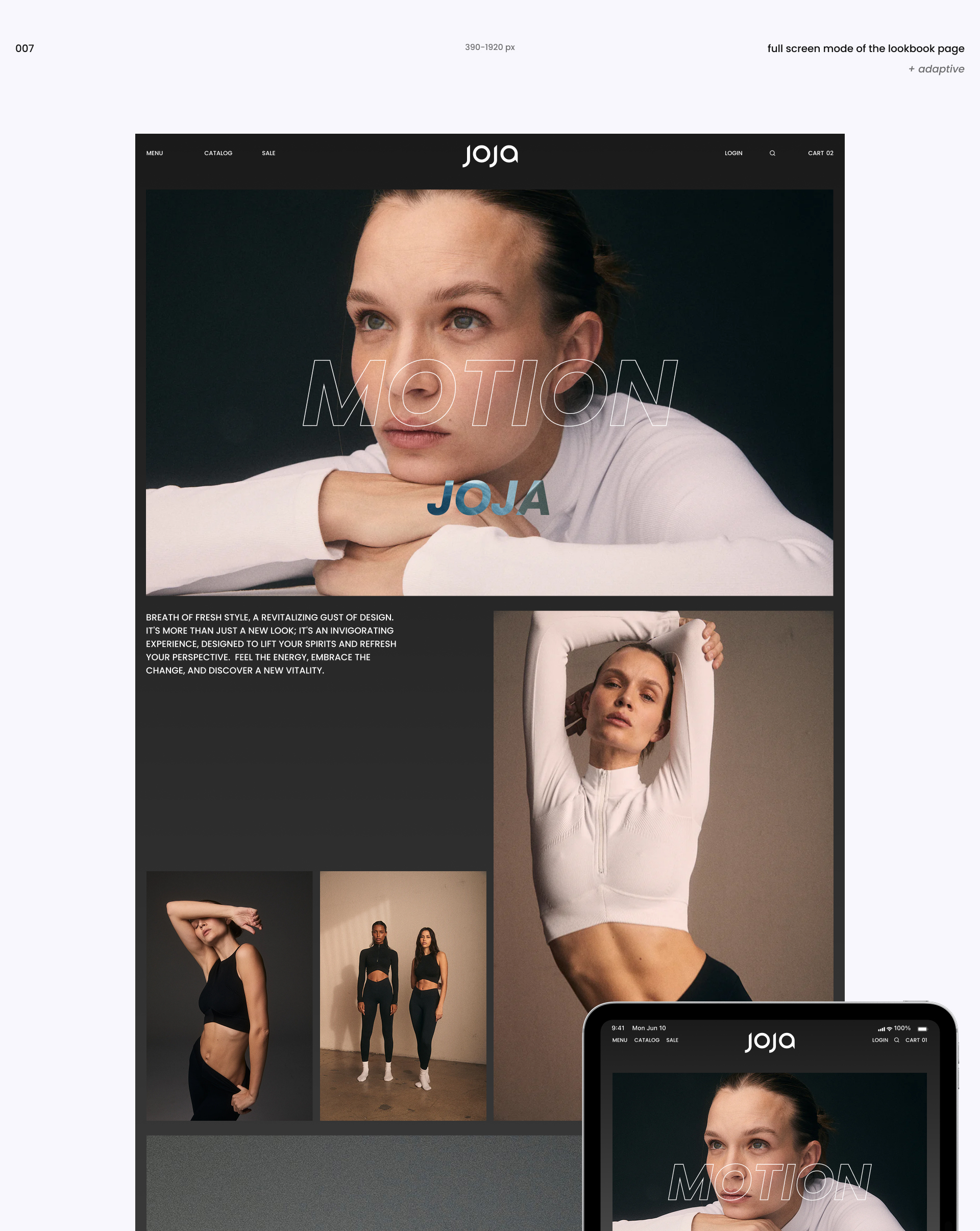 JOJA | E-commerce website redesign — Изображение №9 — Интерфейсы, Брендинг на Dprofile