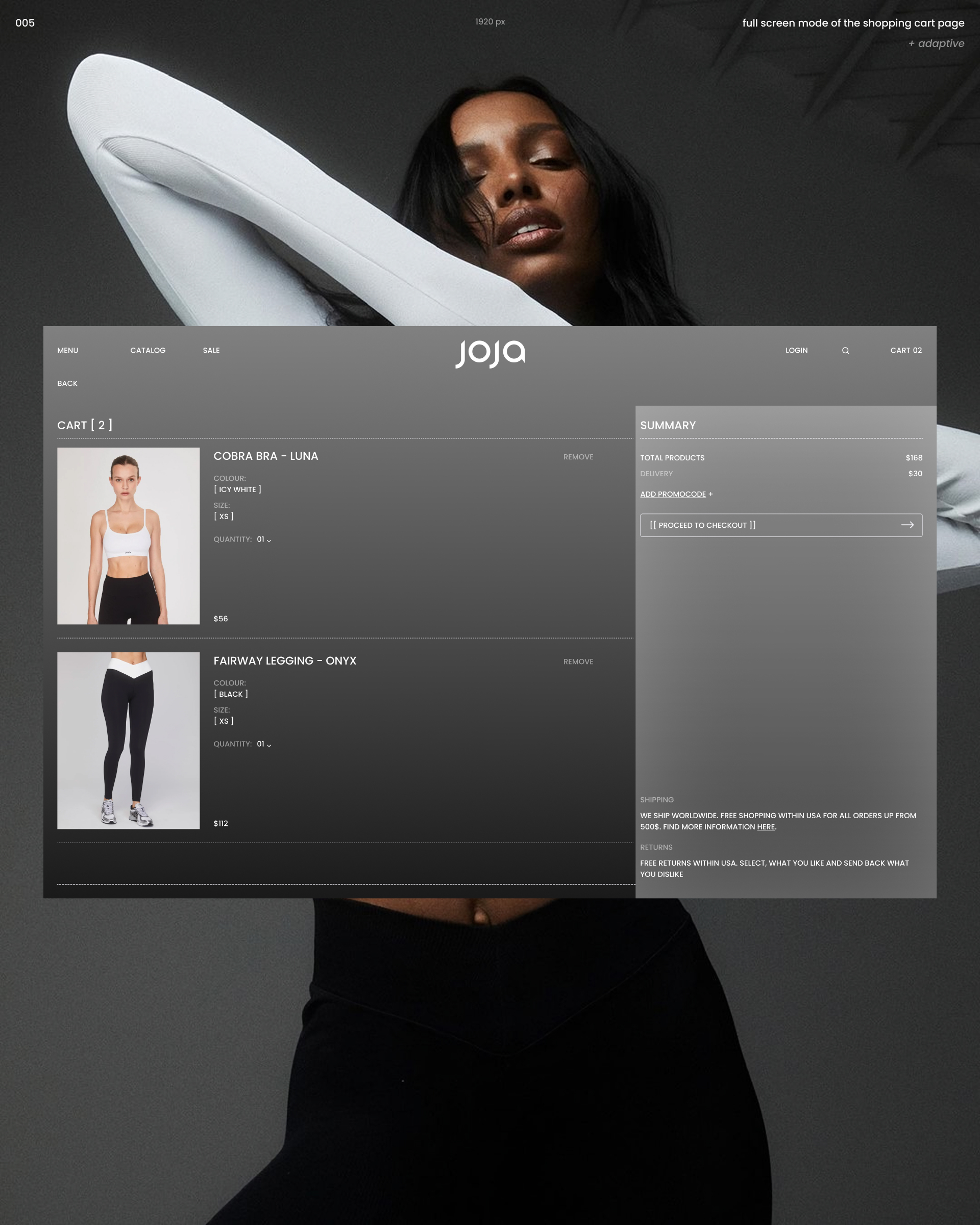 JOJA | E-commerce website redesign — Изображение №6 — Интерфейсы, Брендинг на Dprofile
