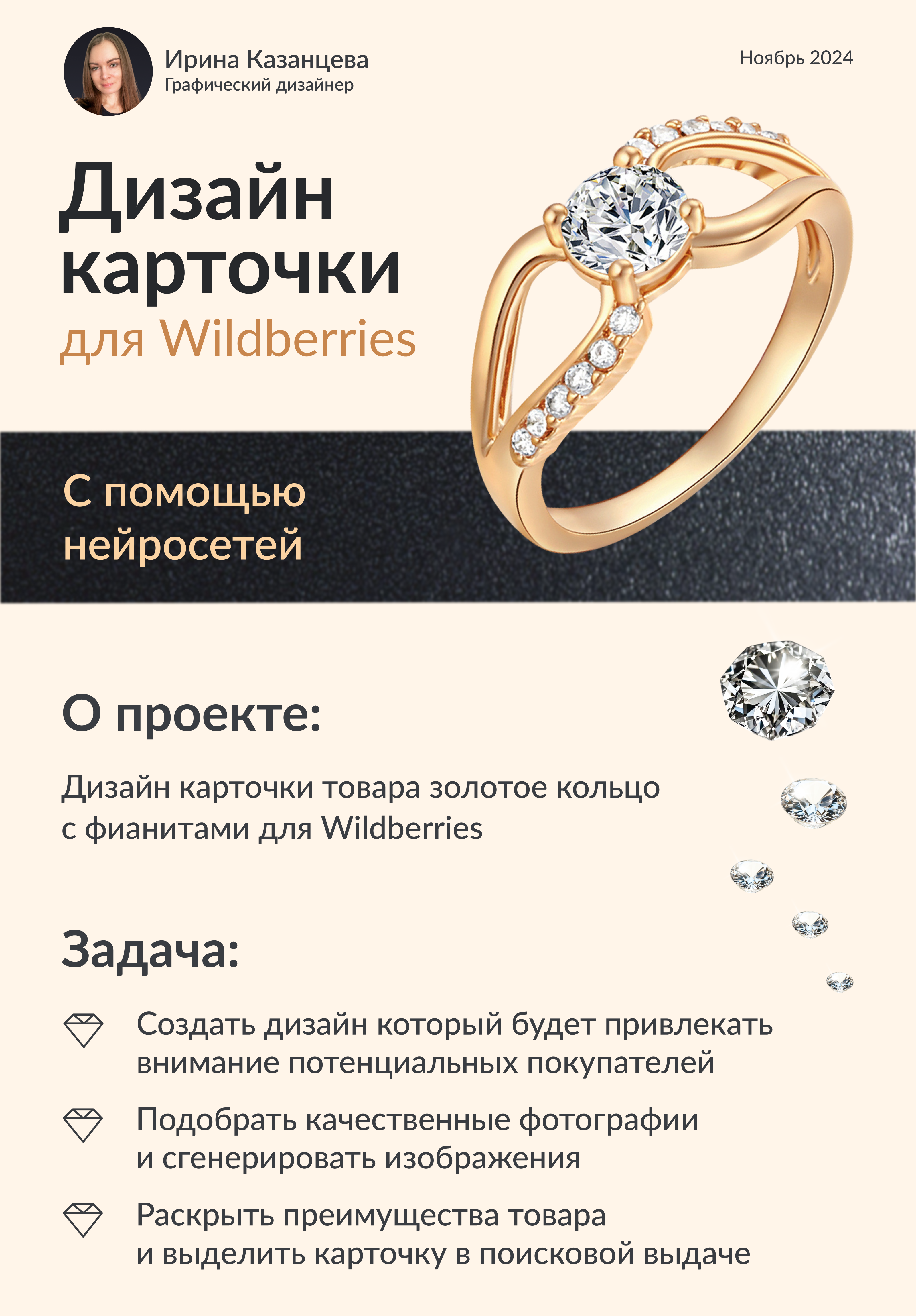 Дизайн карточки товара для Wildberries — Изображение №1 — Графика, Маркетинг на Dprofile