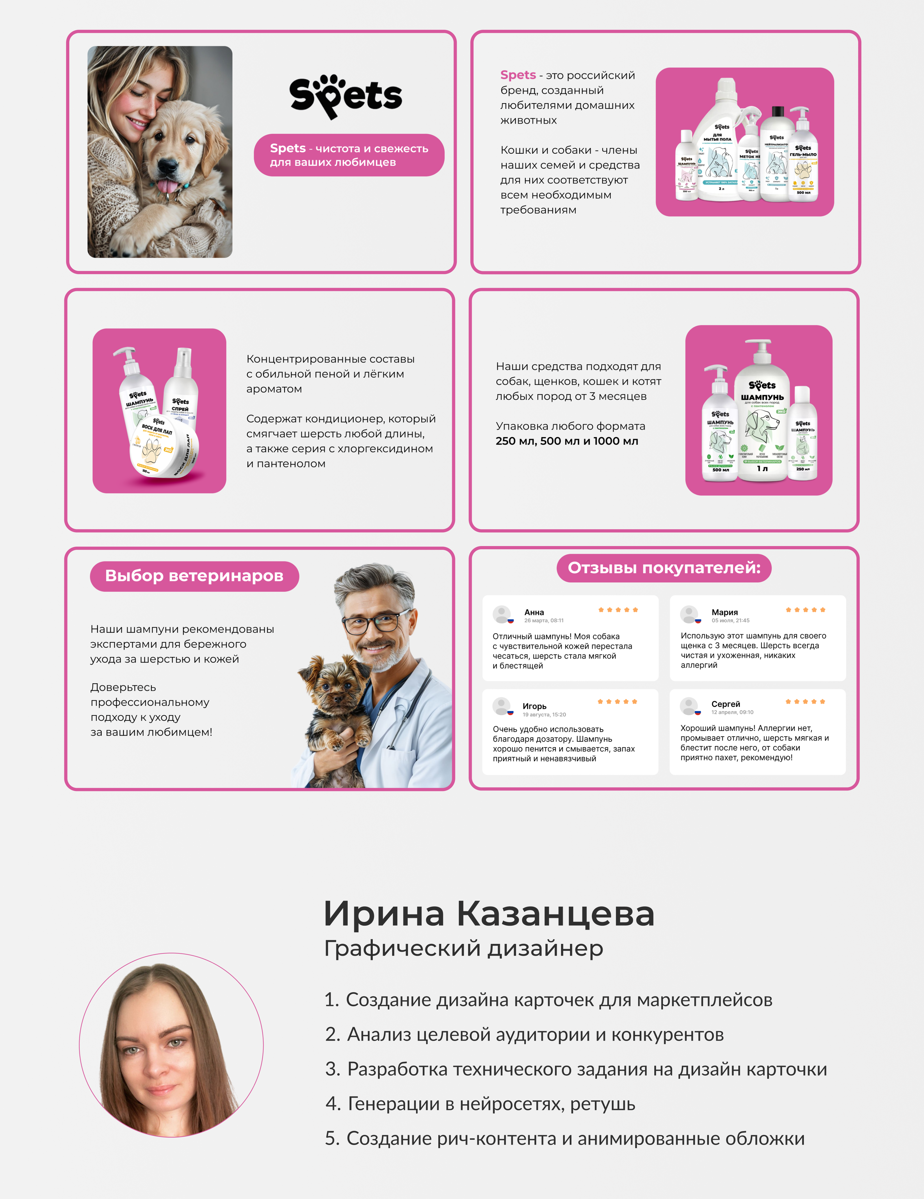 Дизайн карточки товара для Wildberries — Изображение №5 — Графика, Маркетинг на Dprofile