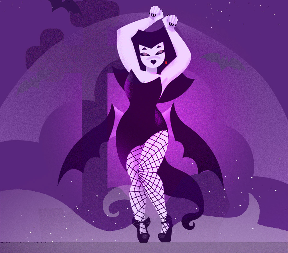 Lady Vamp — Изображение №2 — Иллюстрация на Dprofile