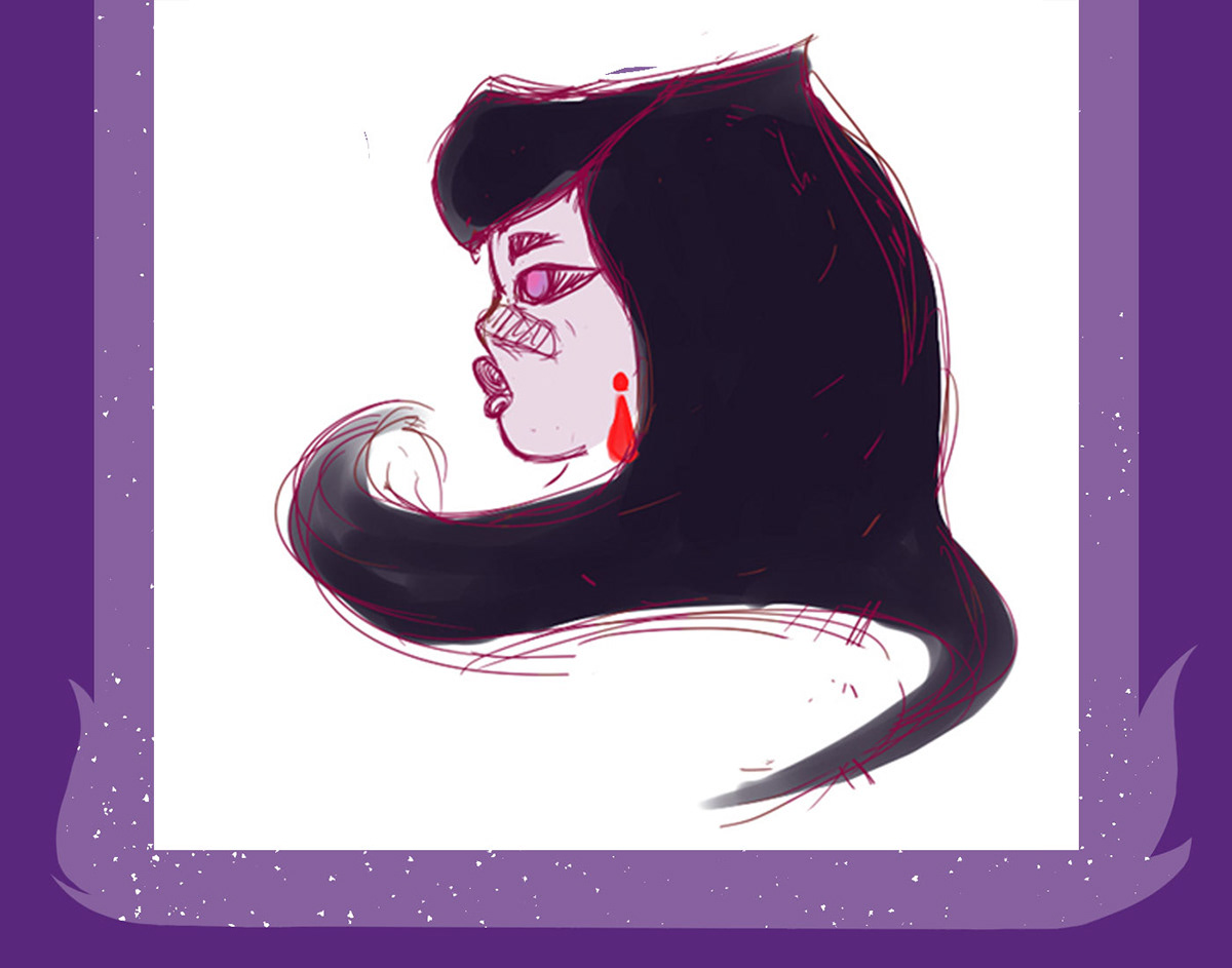Lady Vamp — Изображение №6 — Иллюстрация на Dprofile