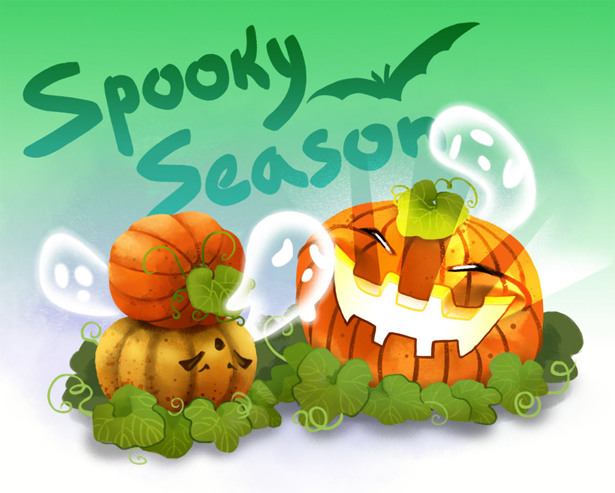 Spooky Season — Изображение №1 — Иллюстрация на Dprofile