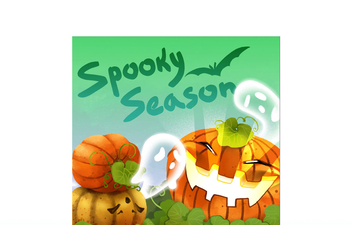 Spooky Season — Изображение №2 — Иллюстрация на Dprofile