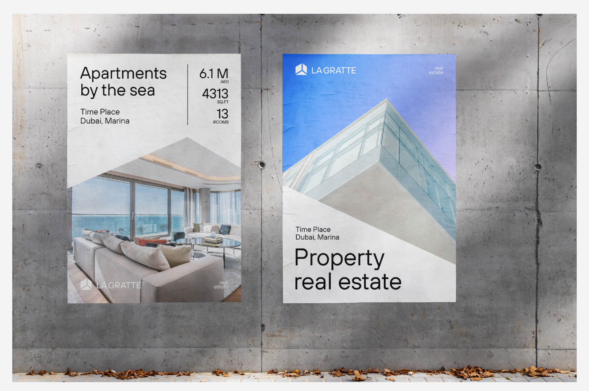 LaGratte | Real Estate | Idenity — Изображение №8 — Брендинг, Графика на Dprofile