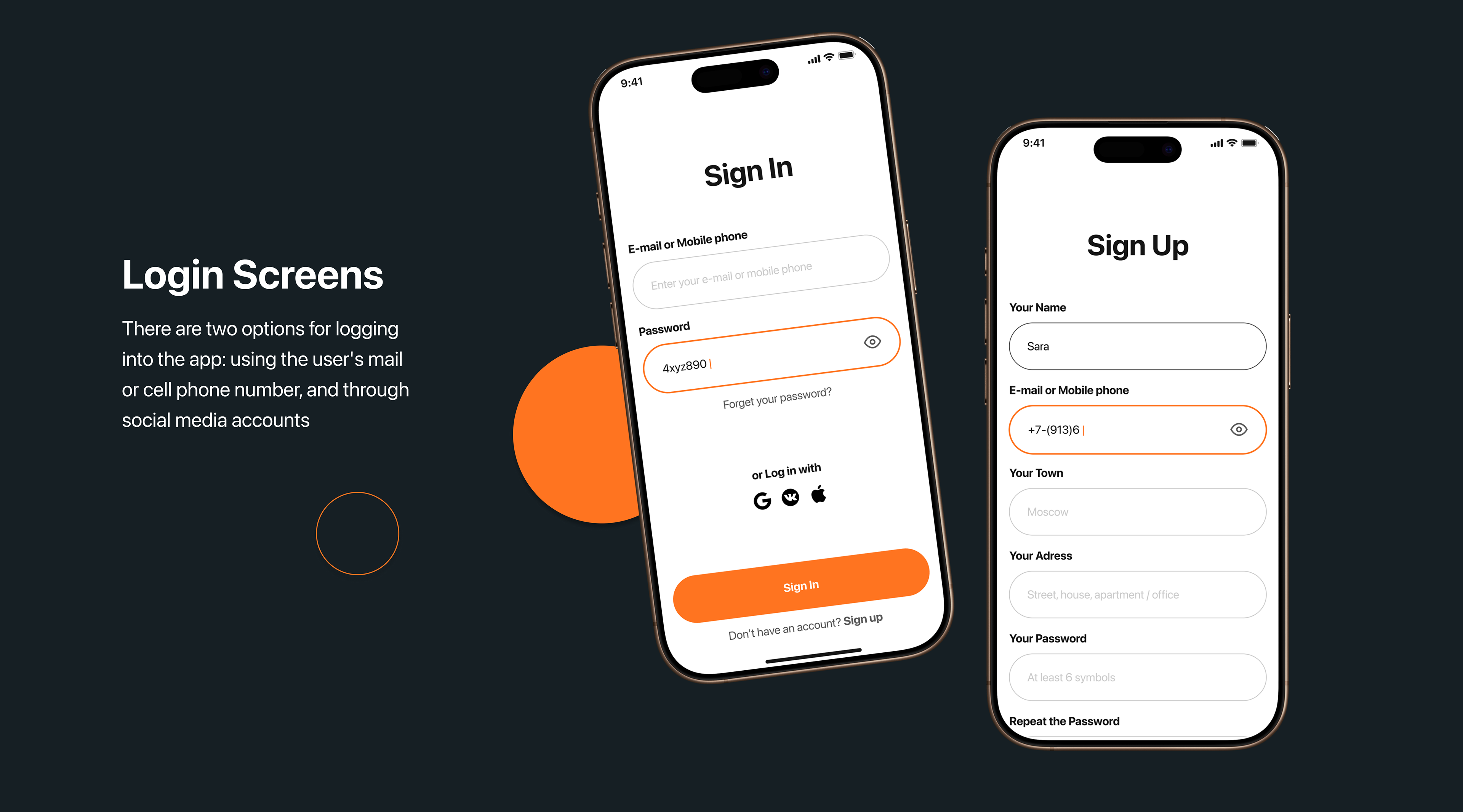 Food Delivery Mobile App | Design Concept — Изображение №11 — Интерфейсы на Dprofile