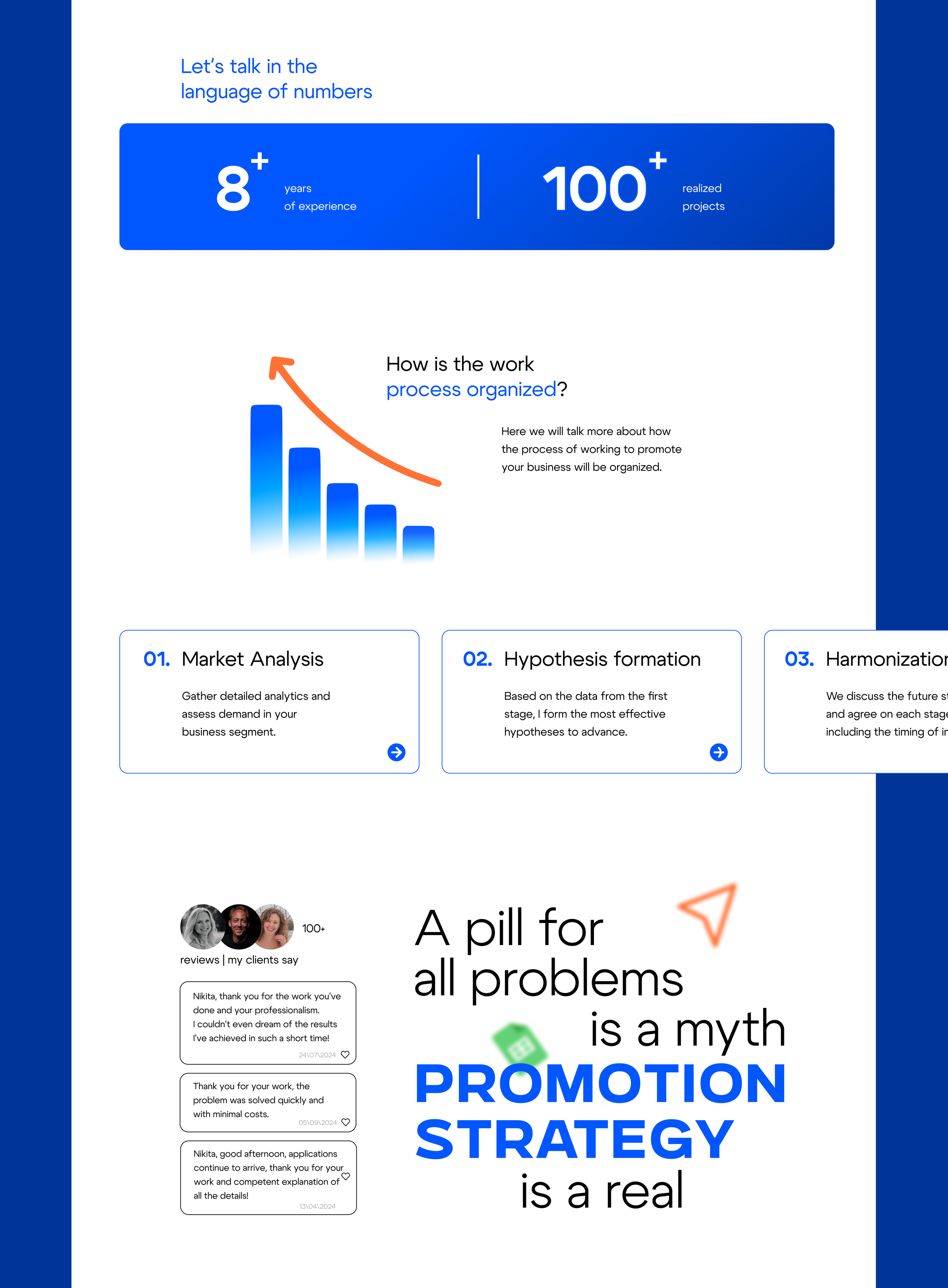 Design Concept Website | Marketing services — Изображение №15 — Интерфейсы, Графика на Dprofile