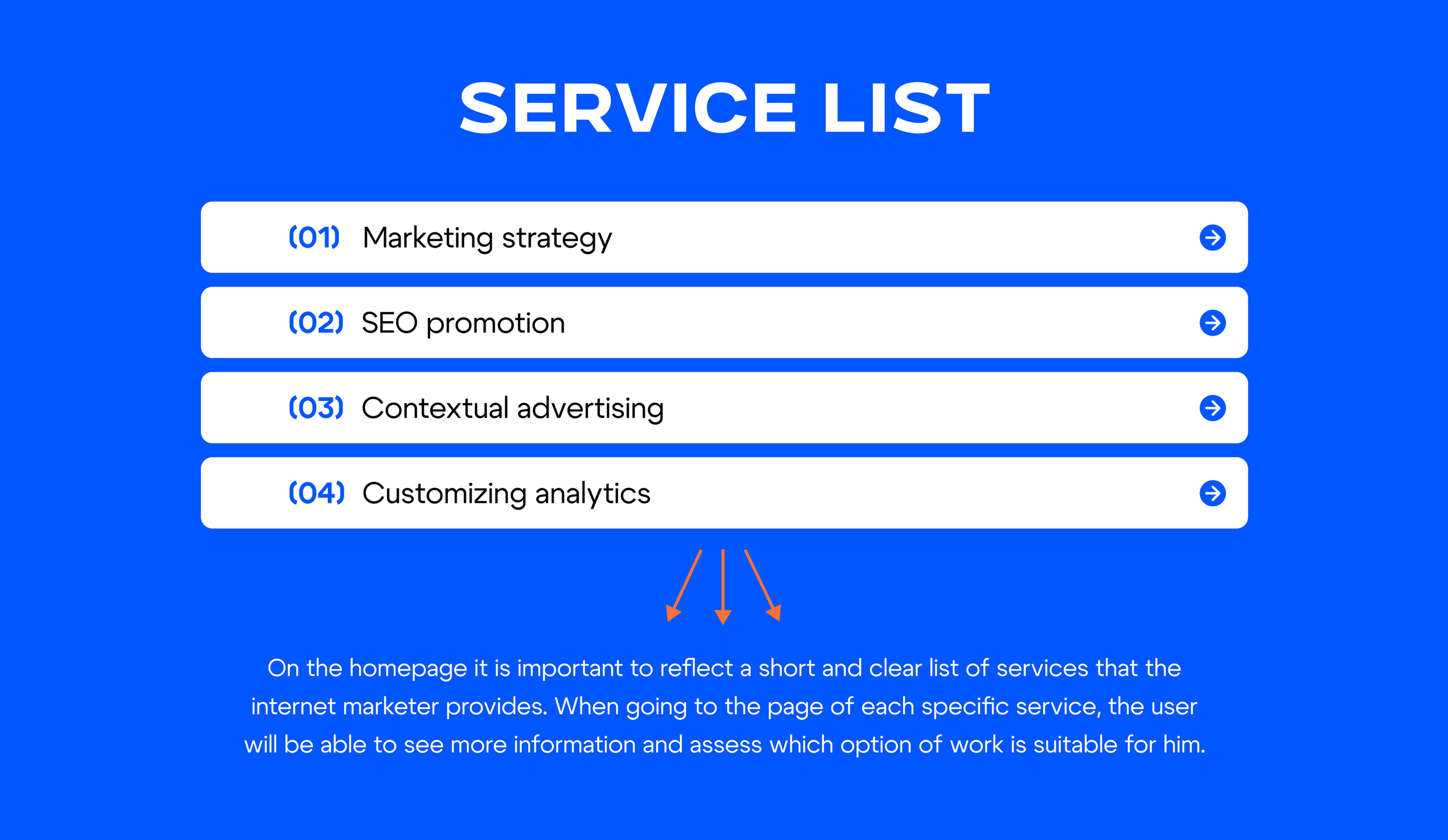 Design Concept Website | Marketing services — Изображение №9 — Интерфейсы, Графика на Dprofile