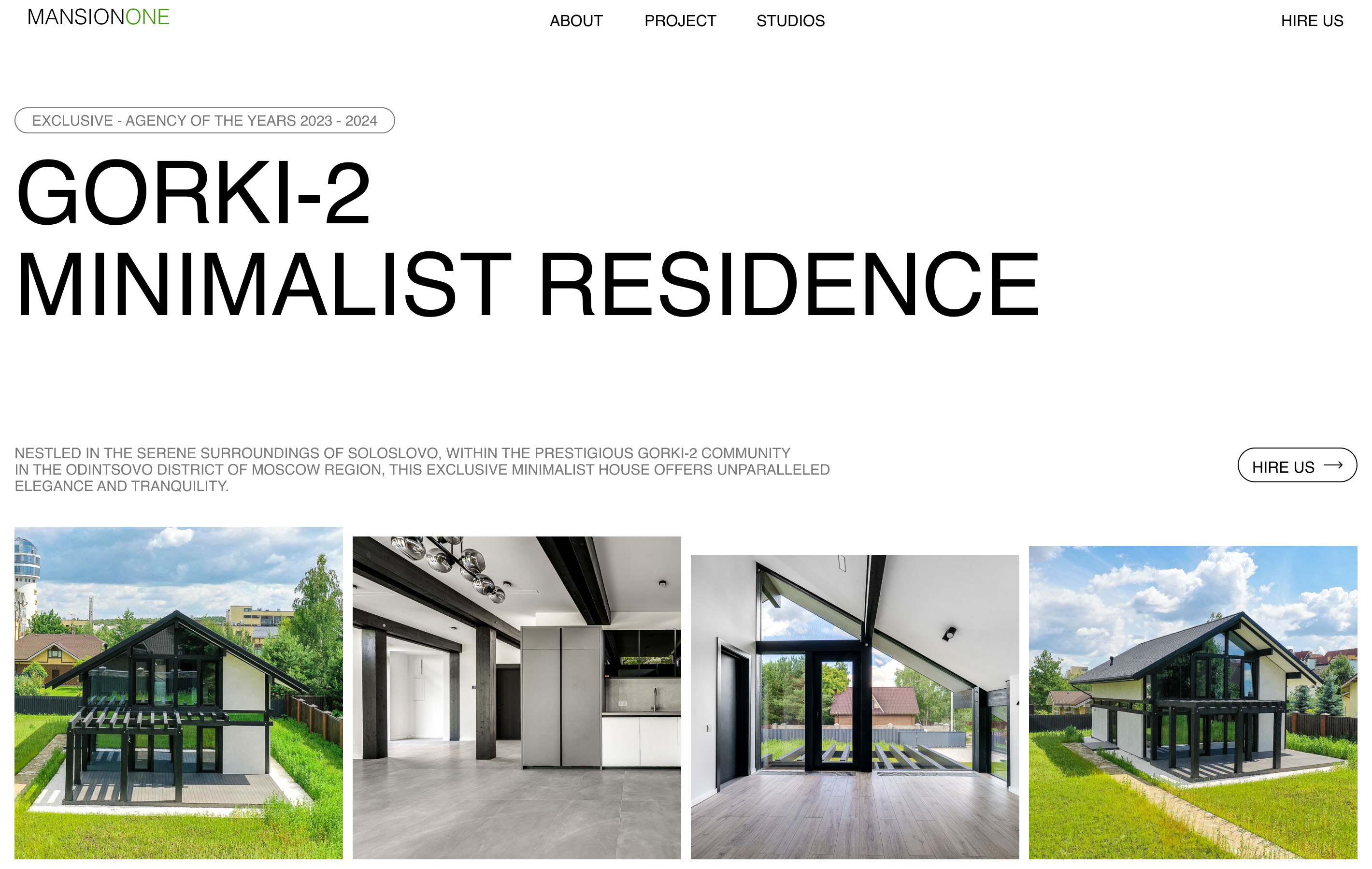 LANDING PAGE REAL ESTATE — Изображение №1 — Интерфейсы на Dprofile