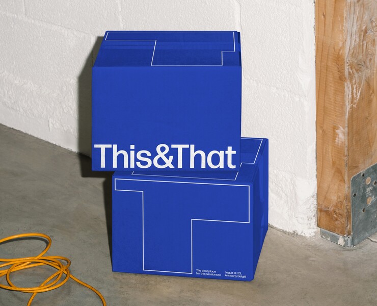This&That — concept store — Брендинг на Dprofile