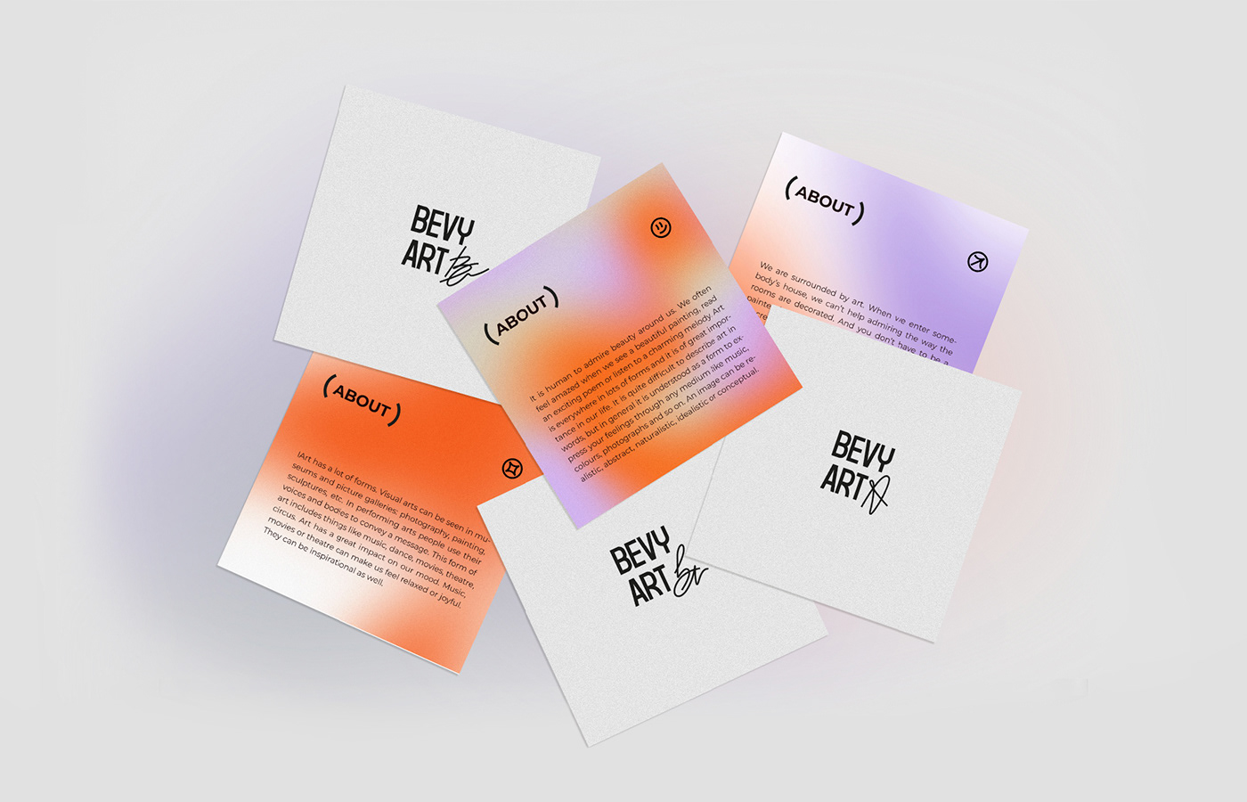 BEVY (ART) | ONLINE PLATFORM — Изображение №12 — Брендинг на Dprofile