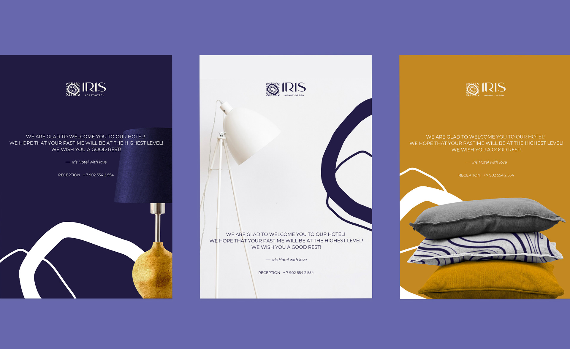 IRIS APART HOTEL | LOGOTYPE — Изображение №9 — Брендинг, Маркетинг на Dprofile