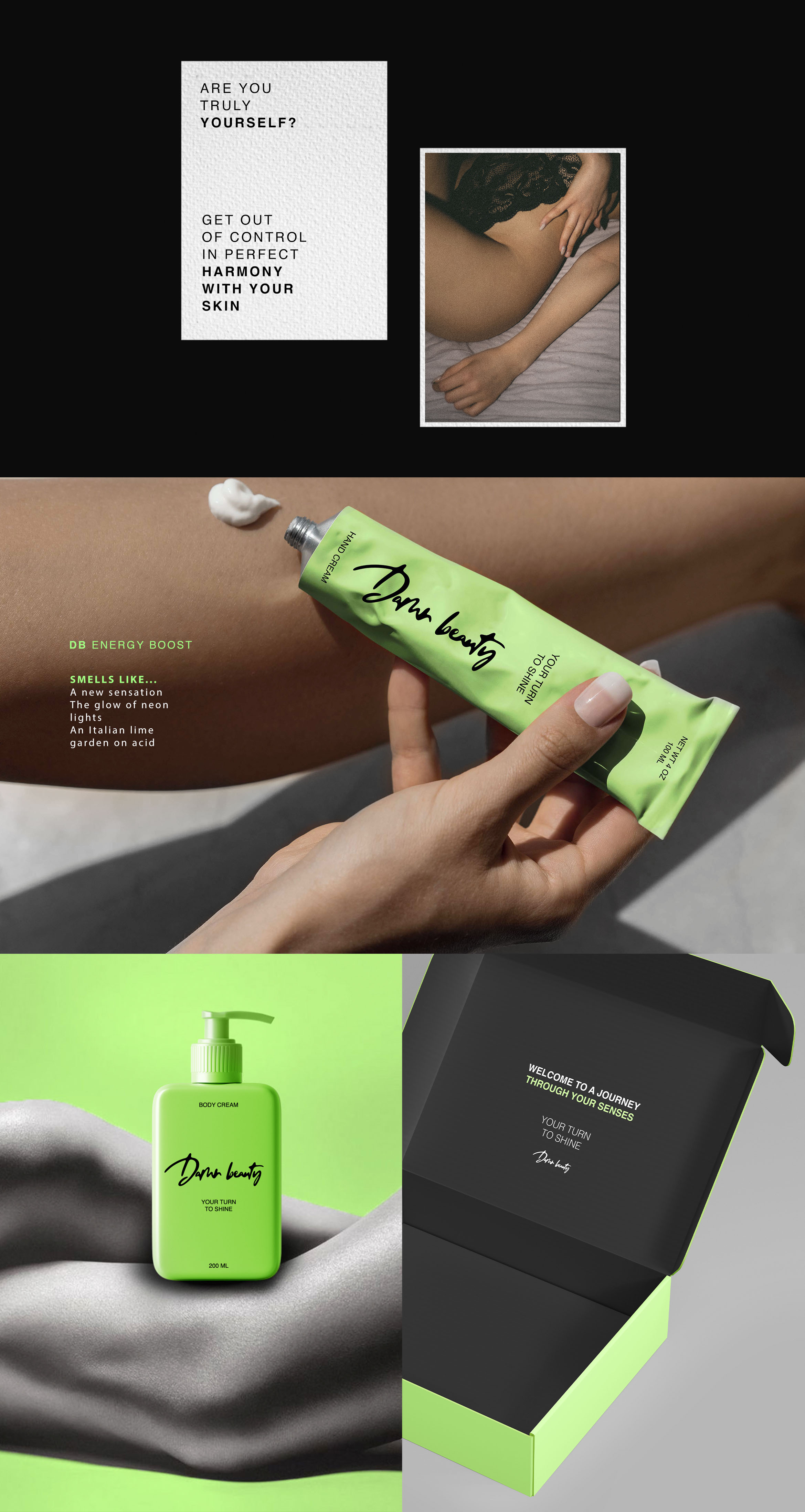 DAMN BEAUTY Brand Identity — Изображение №3 — Брендинг на Dprofile