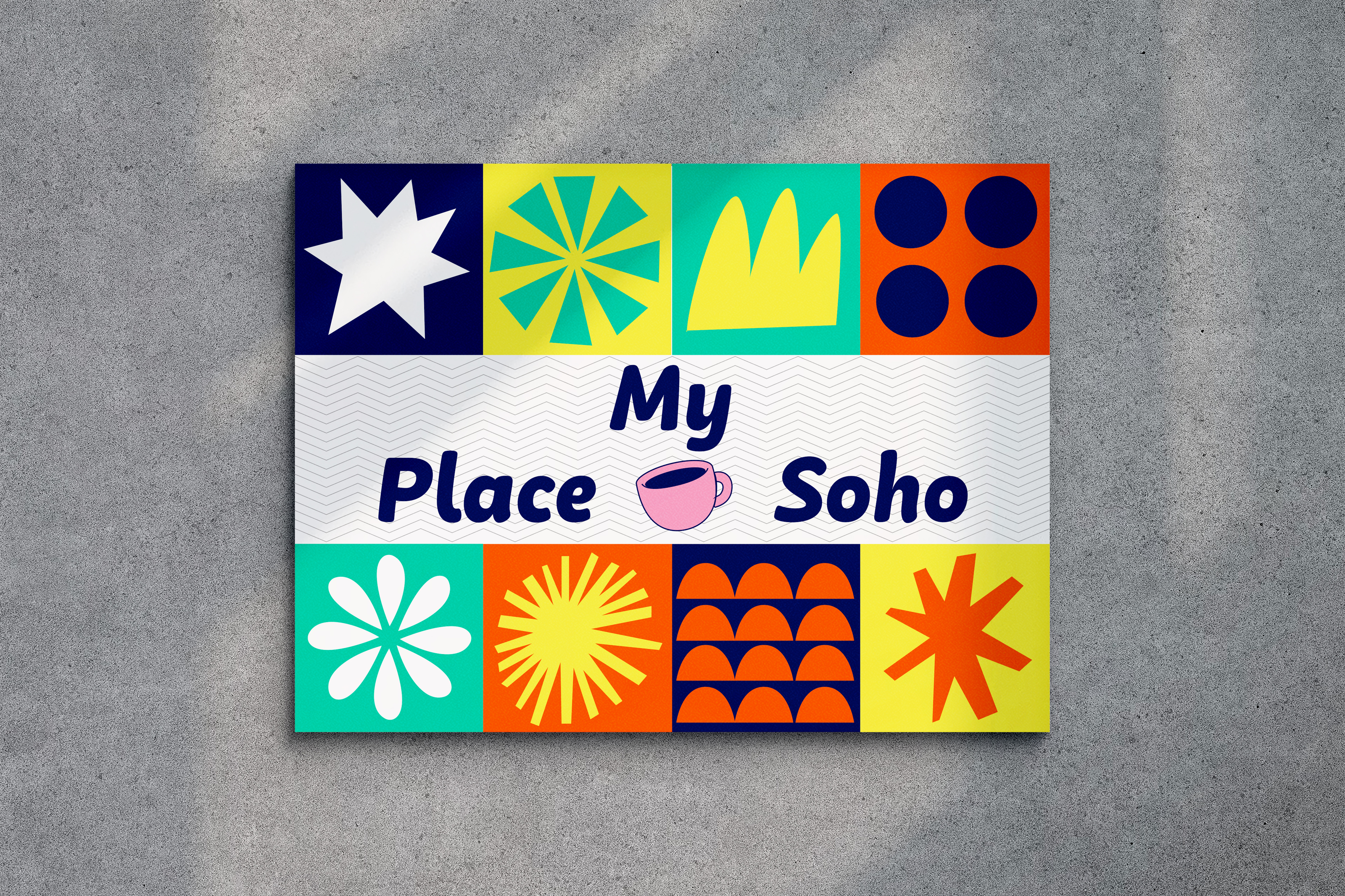 My Place Soho айдентика. — Изображение №15 — Брендинг на Dprofile